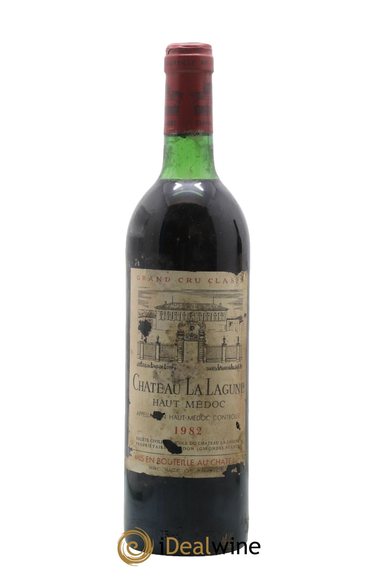Château la Lagune 3ème Grand Cru Classé 1982 - Lot de 1 bouteille - 0