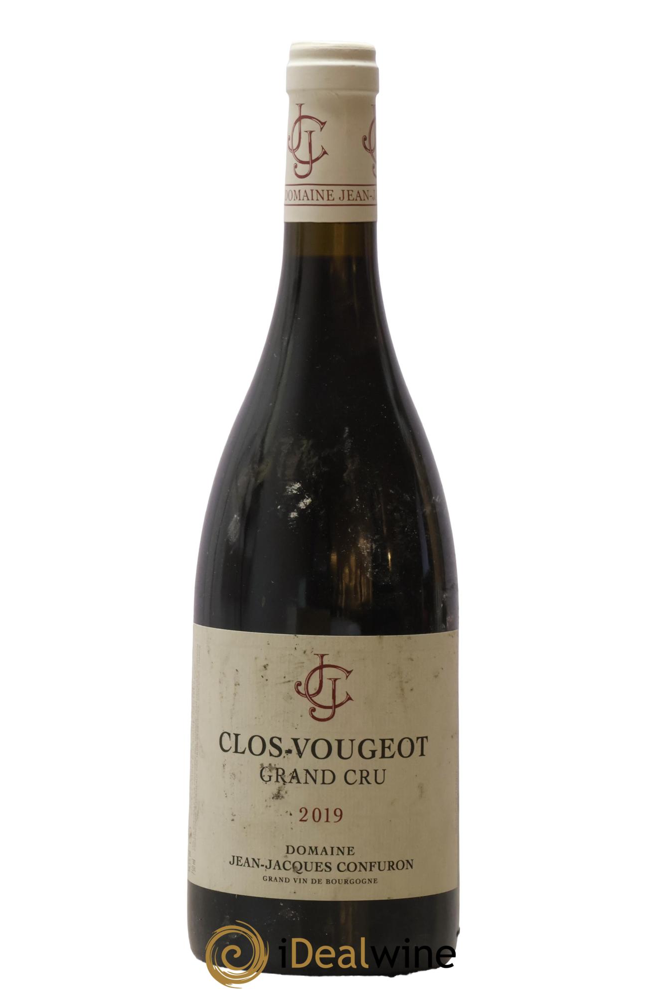 Clos de Vougeot Grand Cru Jean-Jacques Confuron 2019 - Posten von 1 Flasche - 0