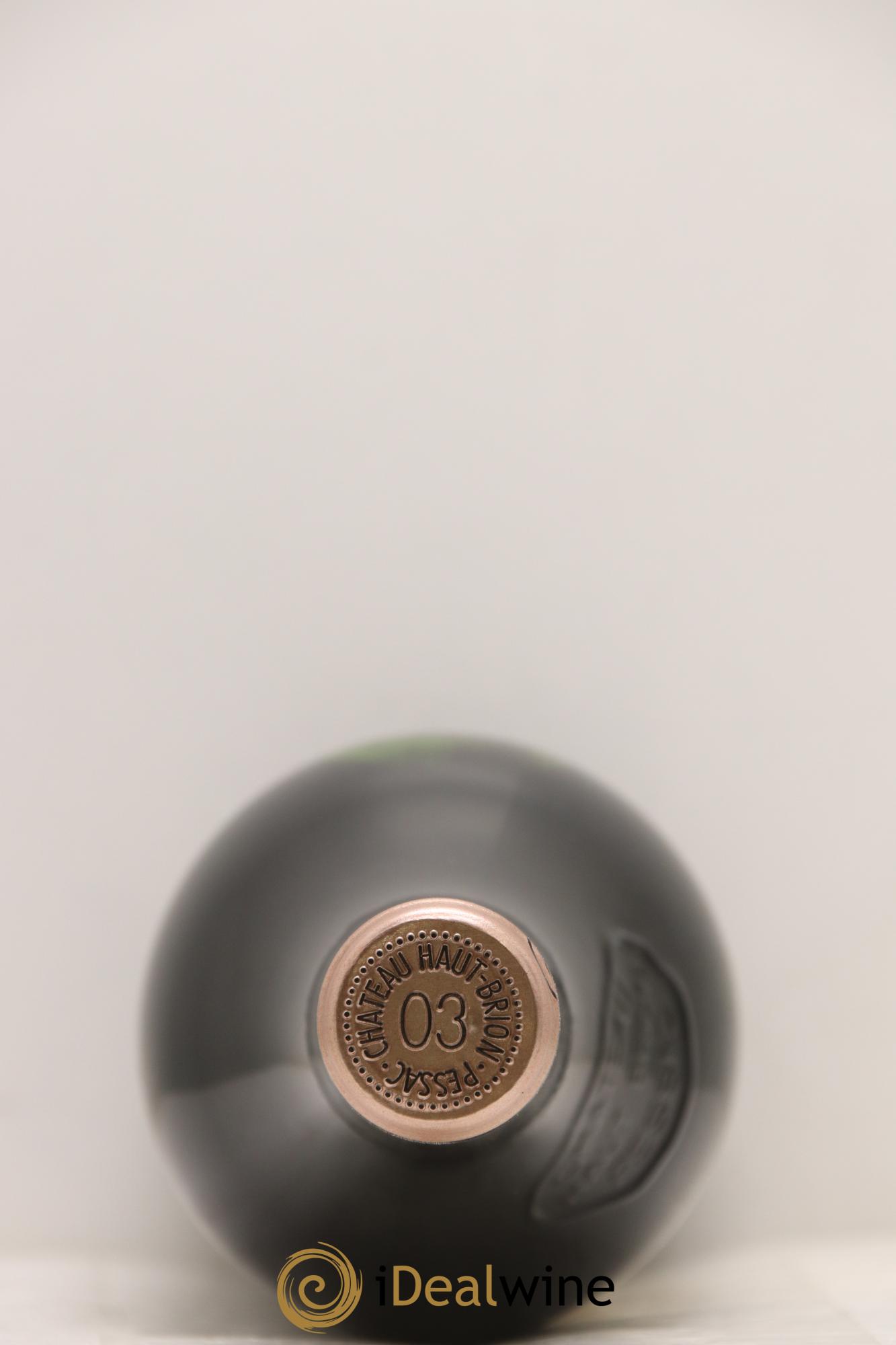 Château Haut Brion 1er Grand Cru Classé 2003 - Lot de 1 bouteille - 1