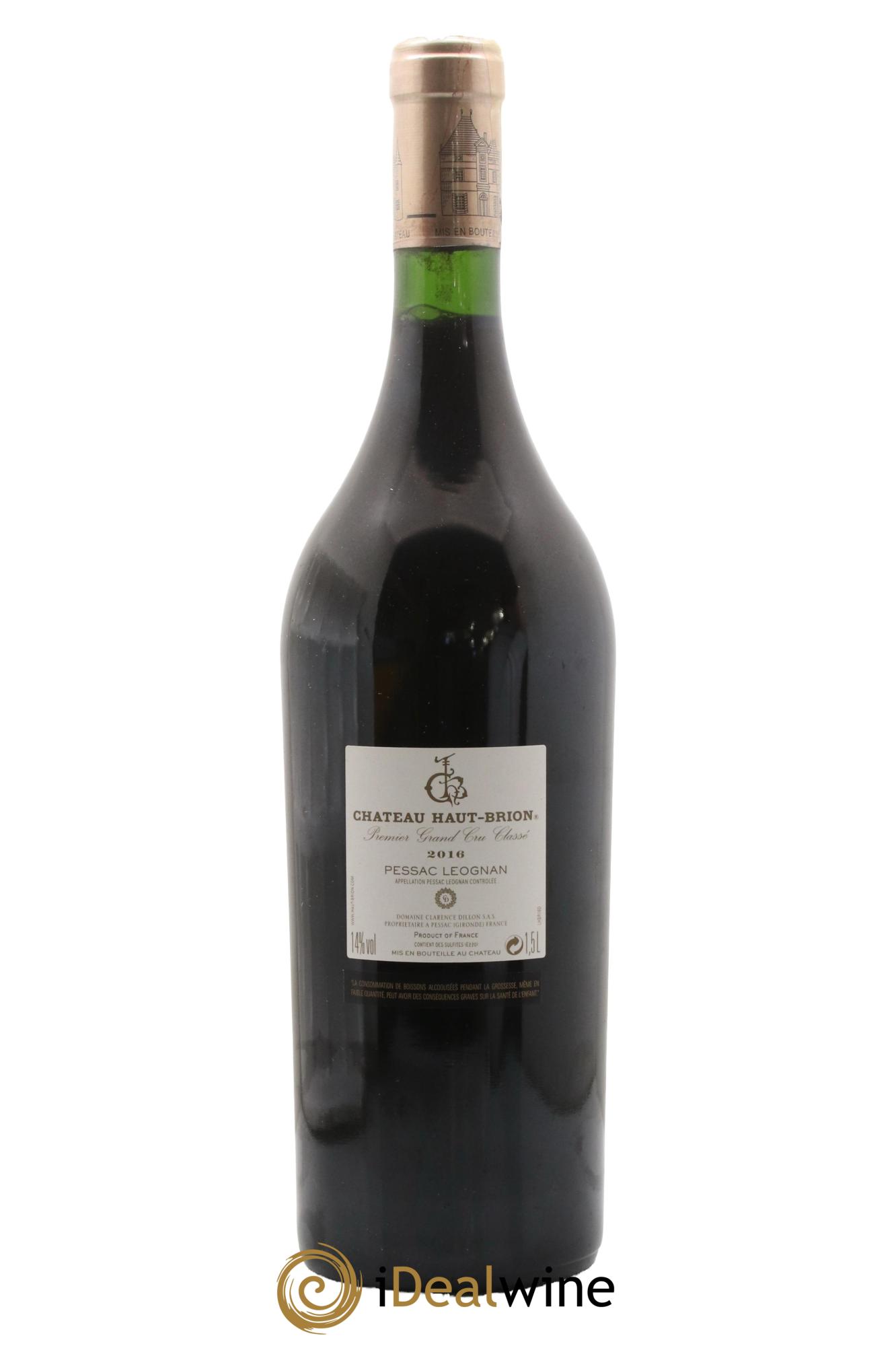 Château Haut Brion 1er Grand Cru Classé 2016 - Lot de 1 magnum - 2