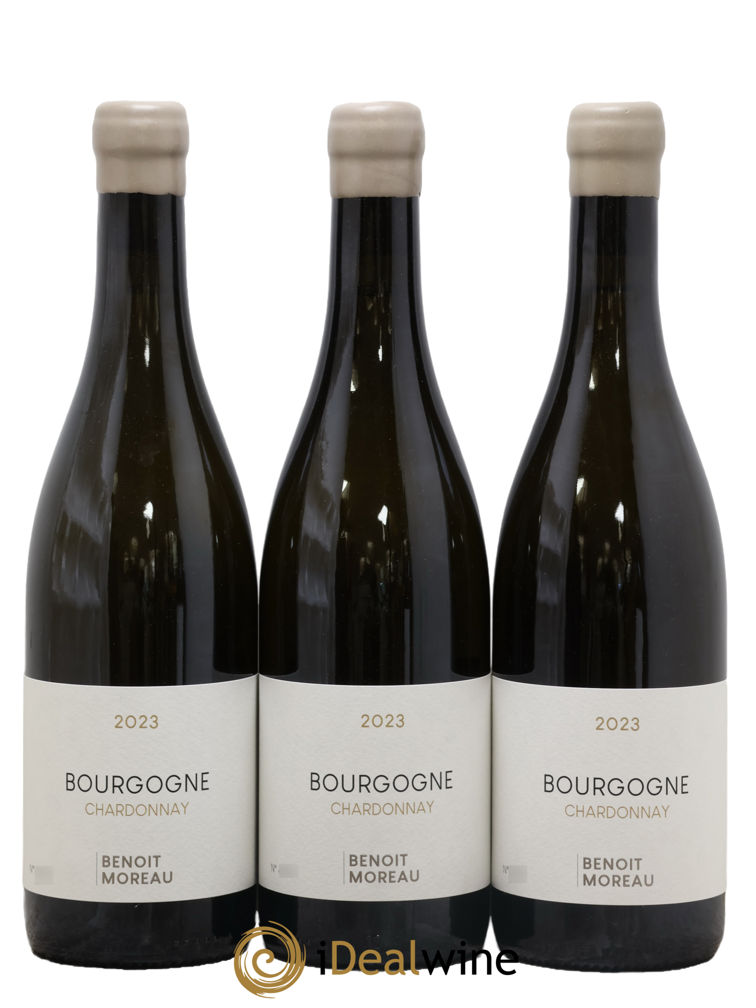 Bourgogne Chardonnay Benoît Moreau (Domaine) 2023 - Lot de 3 bouteilles - 0