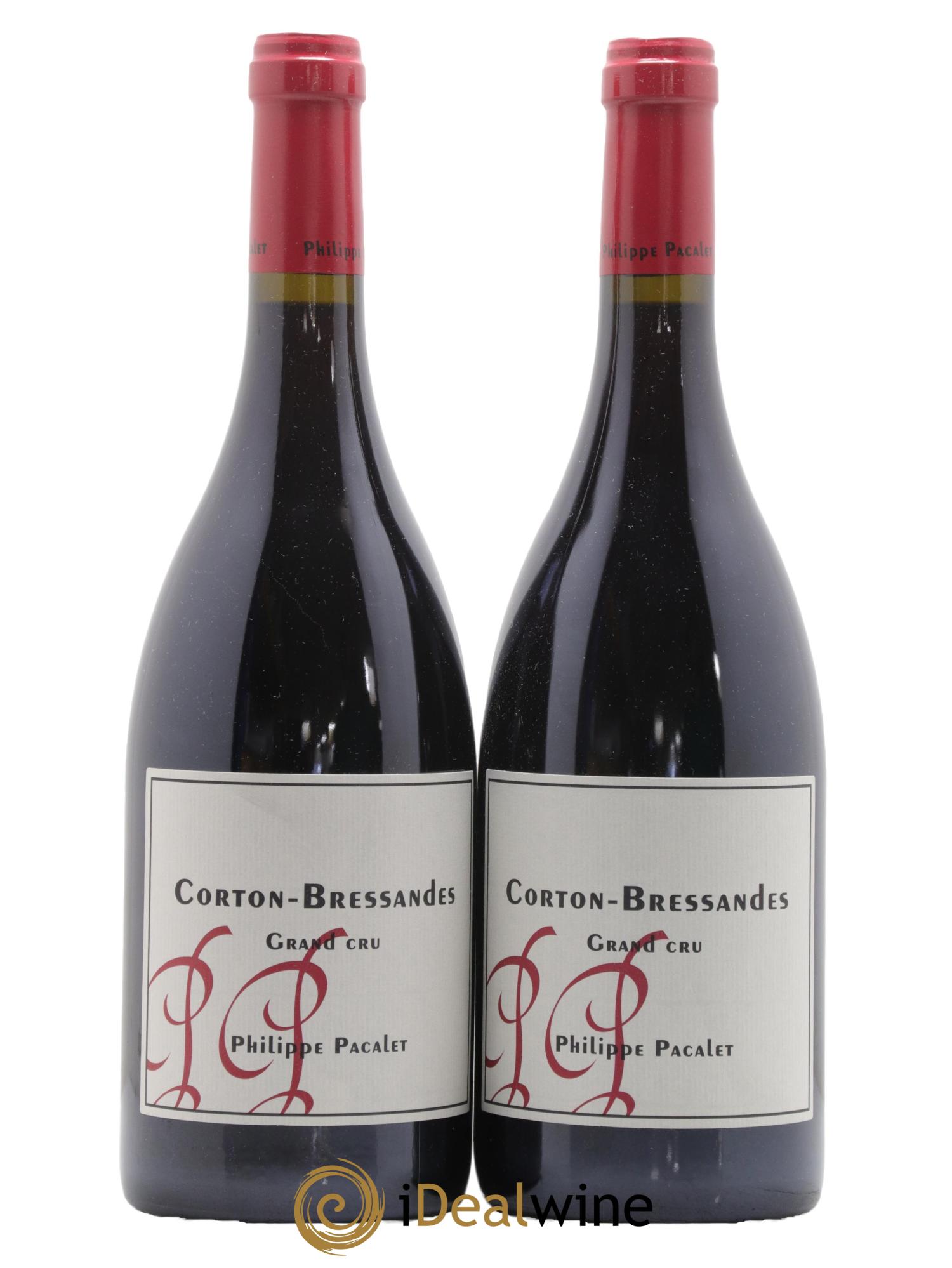 Corton Grand Cru Bressandes Philippe Pacalet 2017 - Lot de 2 bouteilles - 0
