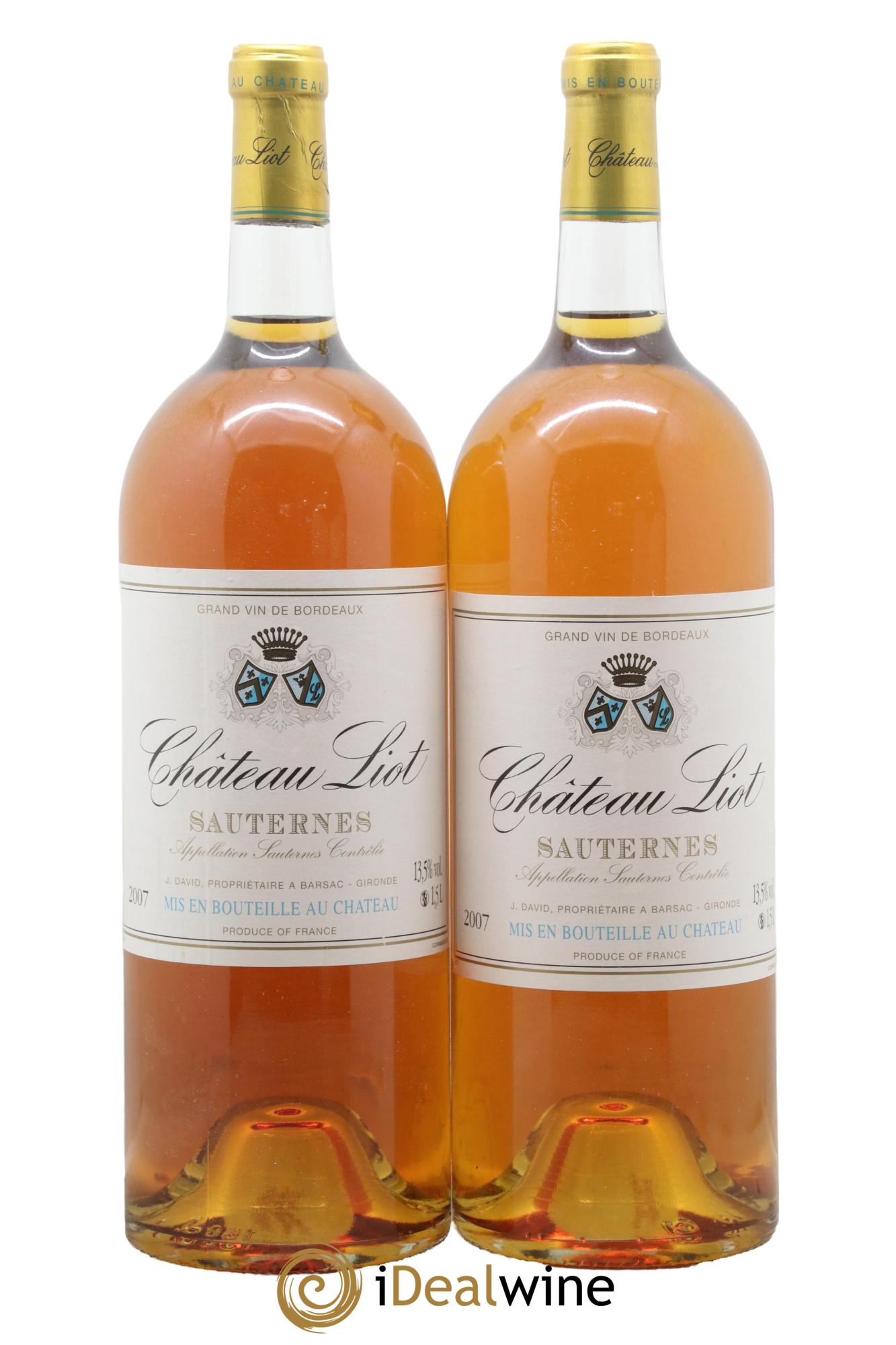 Château Liot 2007 - Lotto di 2 magnum - 0