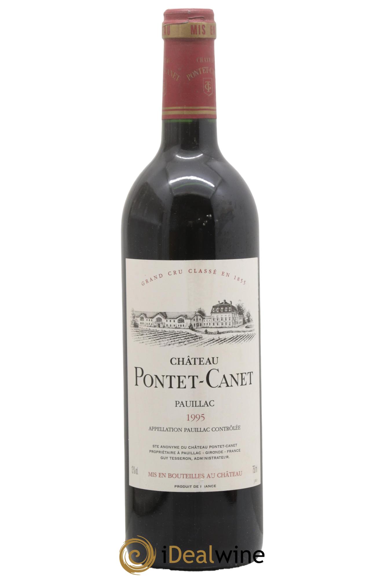 Château Pontet Canet 5ème Grand Cru Classé 1995 - Lot of 1 bottle - 0