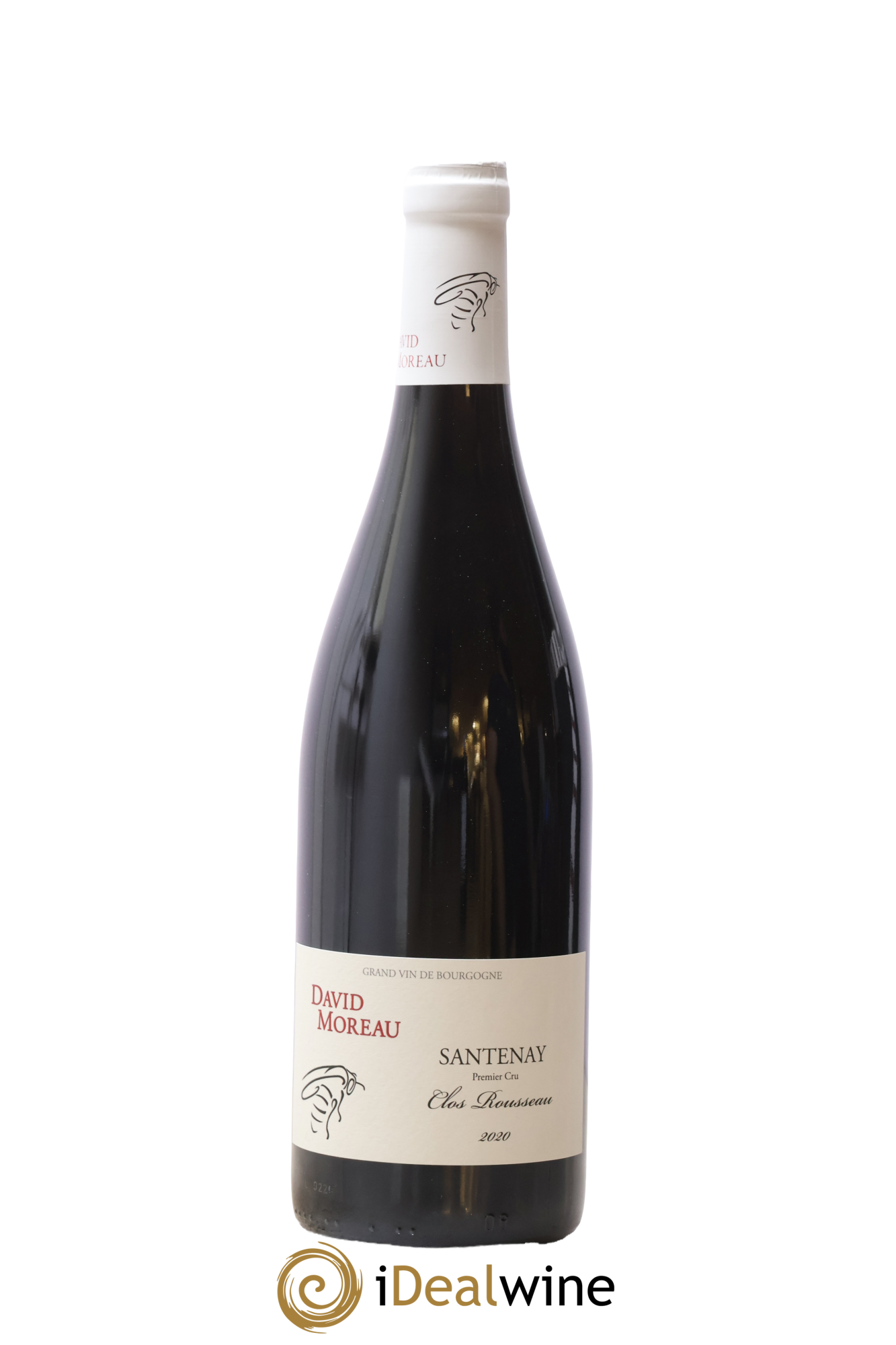 Santenay 1er Cru Clos Rousseau David Moreau 2020 - Lot de 1 bouteille - 0