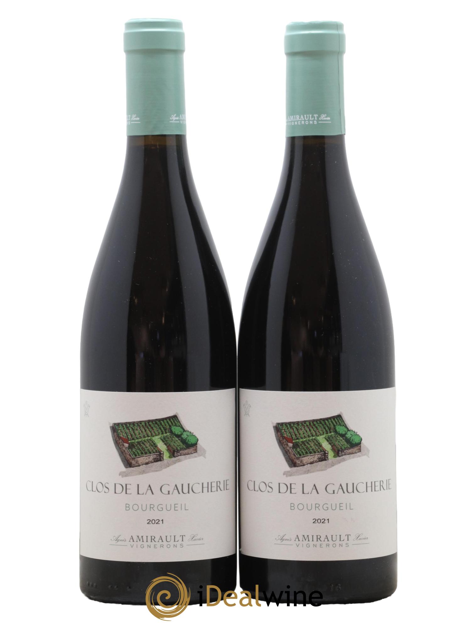 Bourgueil Le Clos De La Gaucherie Domaine Xavier Amirault 2021 - Lot de 2 bouteilles - 0