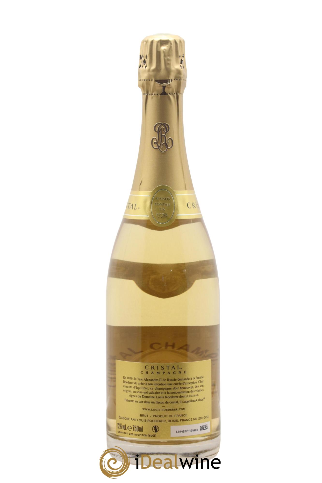 Cristal Louis Roederer 2013 - Lot of 1 bottle - 1