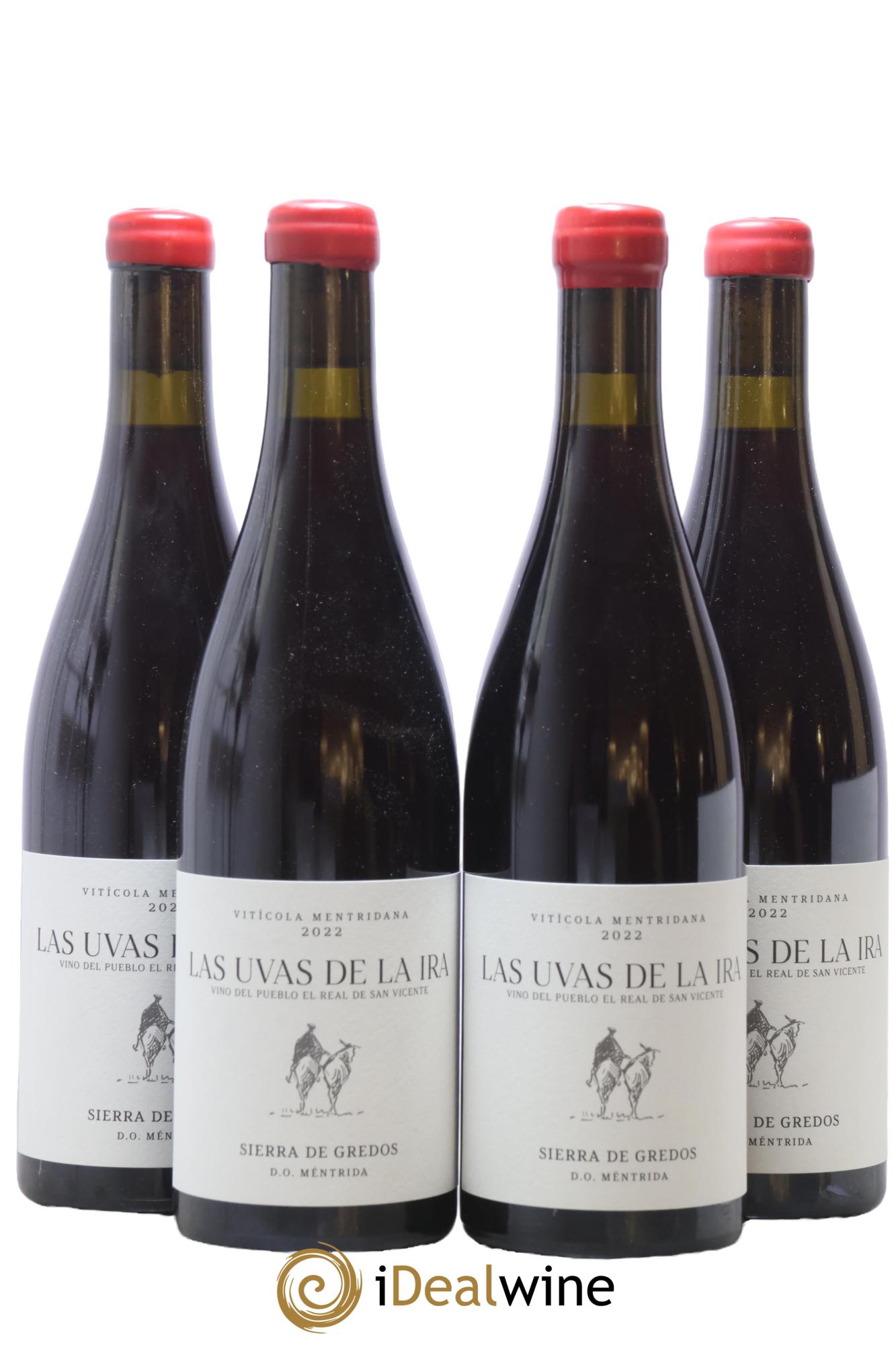 Méntrida DO Viticola Mentridana (anciennement Daniel Jimenez-Landi) Las Uvas de la Ira 2022 - Lot of 4 bottles - 0