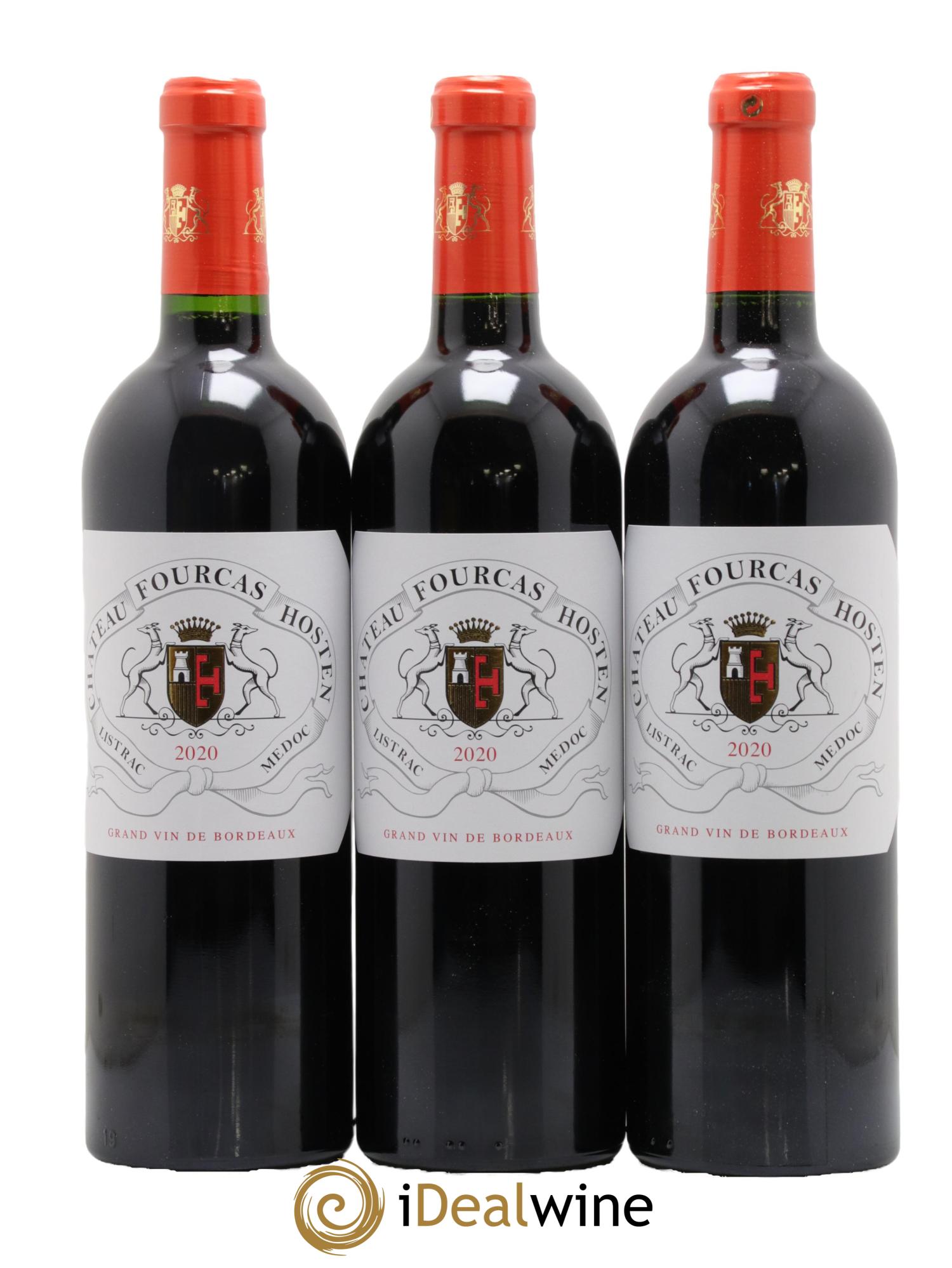 Château Fourcas Hosten Cru Bourgeois 2020 - Lot of 3 bottles - 0
