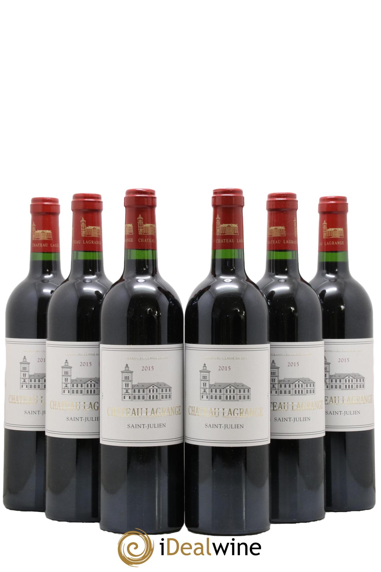 Château Lagrange 3ème Grand Cru Classé 2015 - Lotto di 6 bottiglie - 0