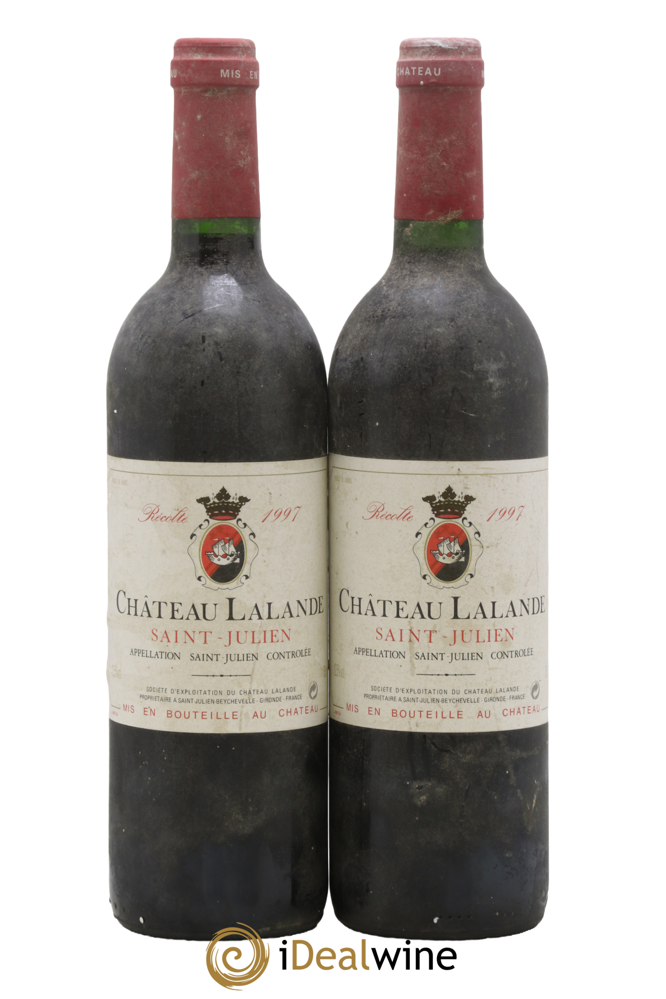 Château Lalande 1997 - Lot of 2 bottles - 0