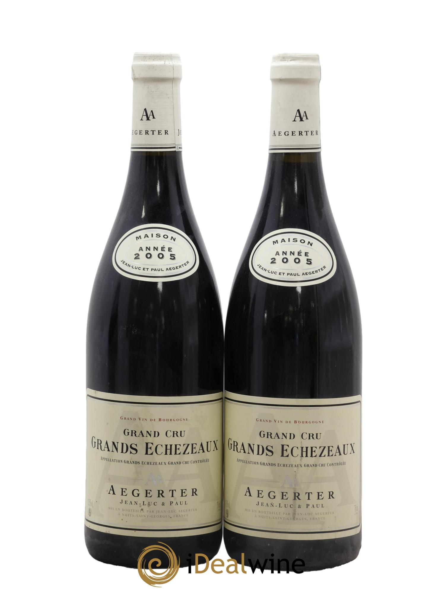 Grands-Echezeaux Grand Cru Aegerter 2005 - Lot de 2 bouteilles - 0