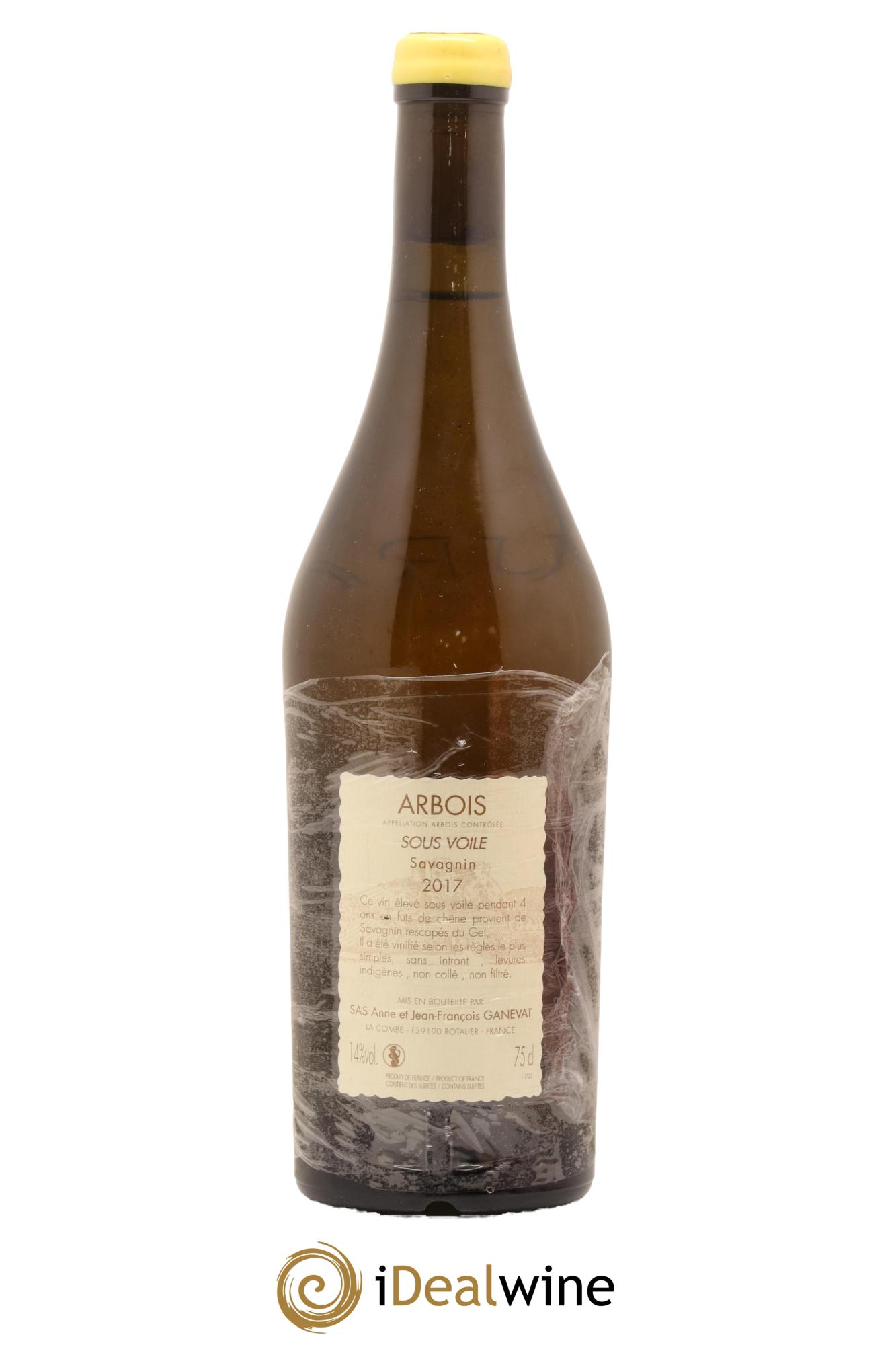 Arbois Savagnin Sous Voile Anne et Jean François Ganevat 2017 - Lot de 1 bouteille - 1
