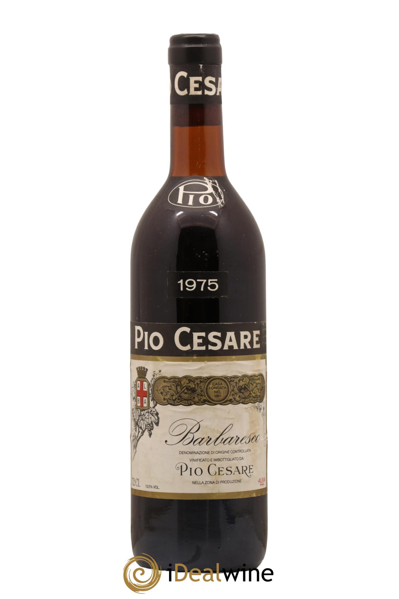 Barbaresco DOCG Pio Cesare 1975 - Lot de 1 bouteille - 0