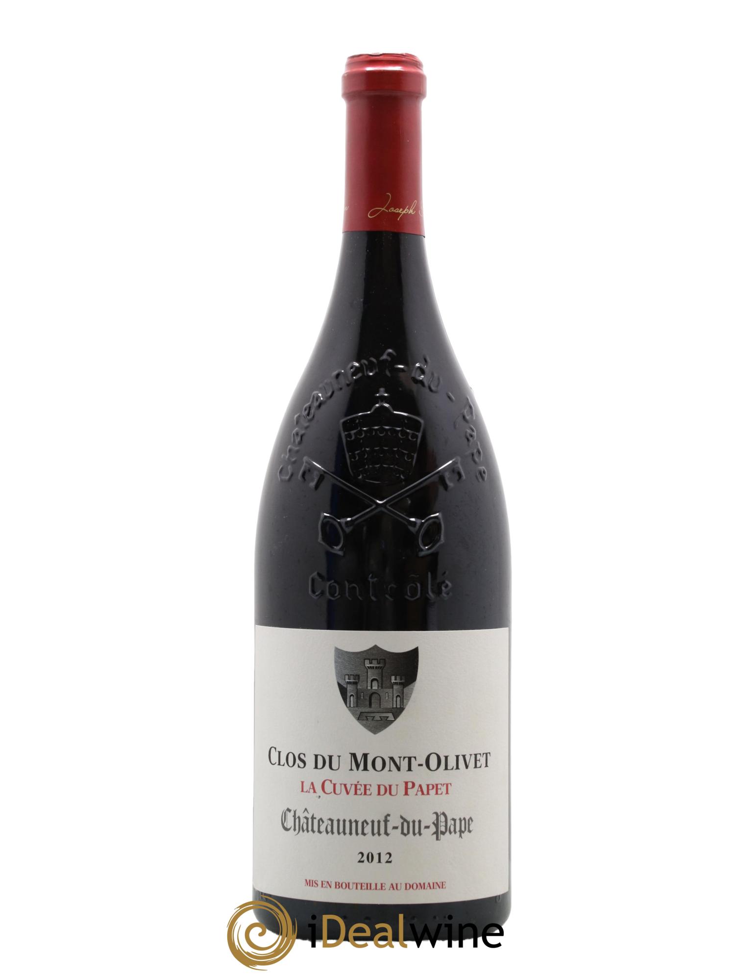 Châteauneuf-du-Pape Cuvée du Papet Clos du Mont-Olivet 2012 - Lot de 1 magnum - 0