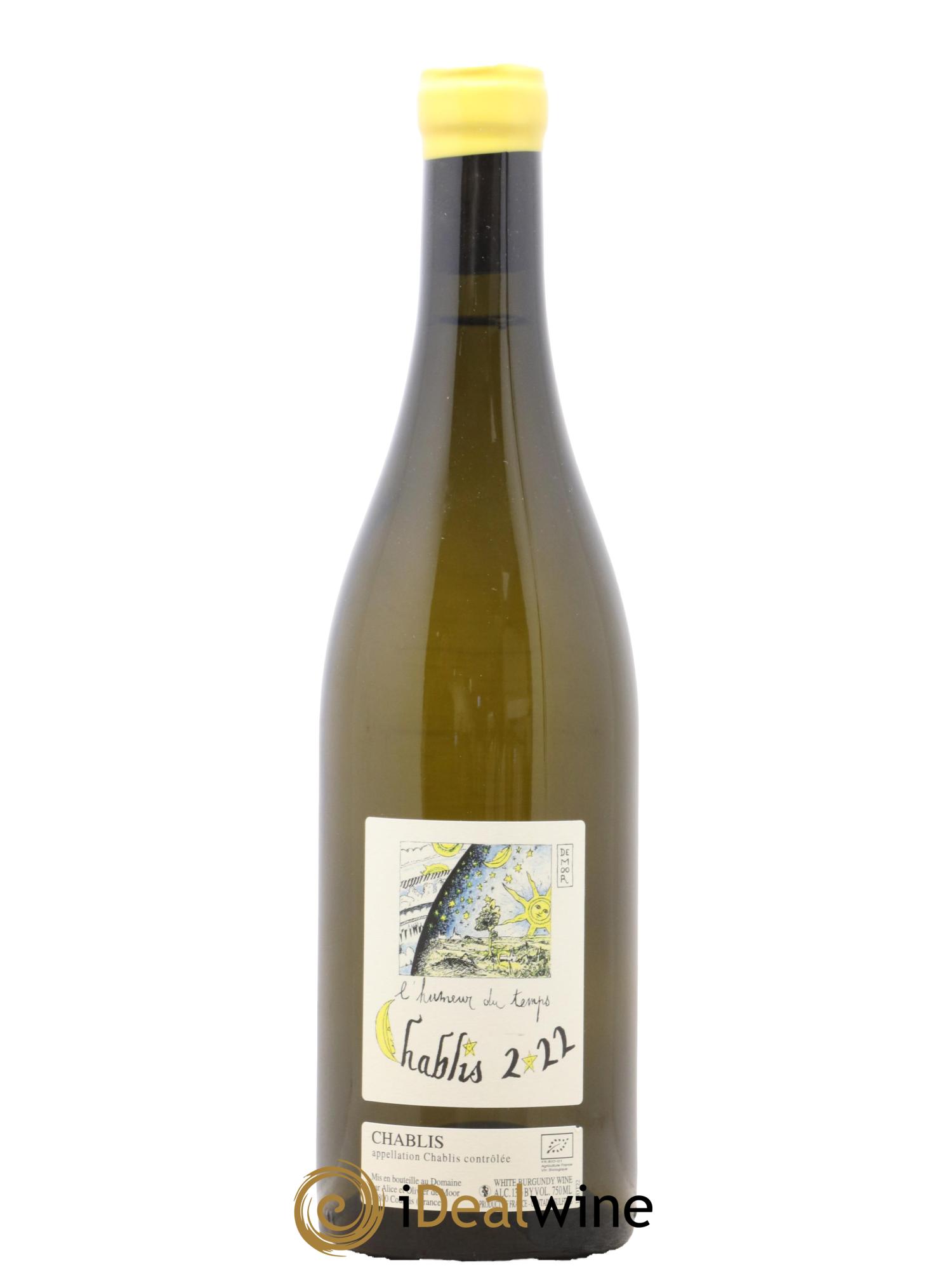 Chablis L'Humeur du Temps Alice et Olivier De Moor 2022 - Lot de 1 bouteille - 0