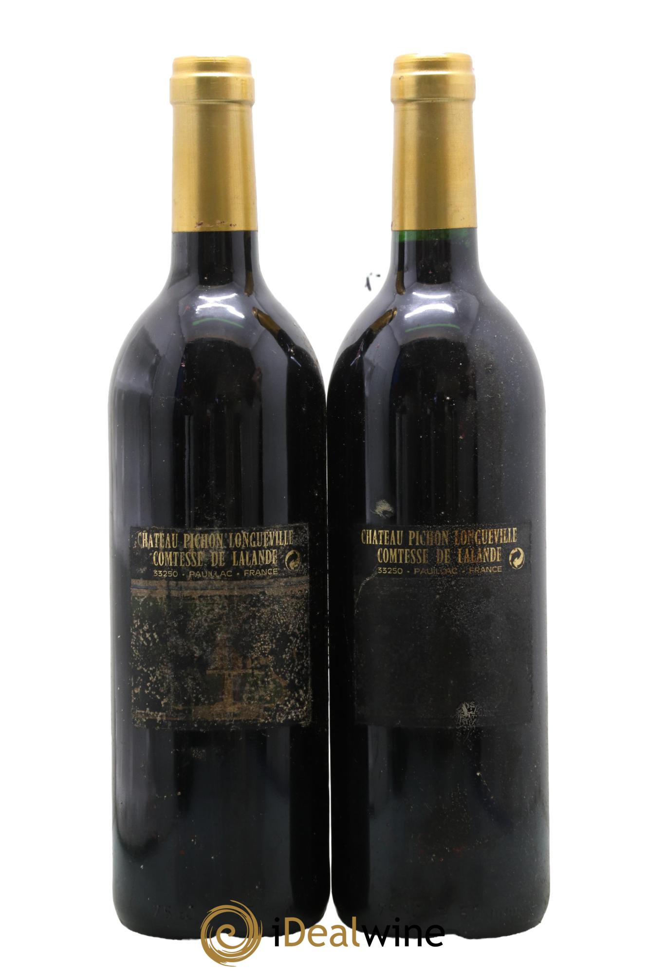 Château Pichon Longueville Comtesse de Lalande 2ème Grand Cru Classé 1995 - Lotto di 2 bottiglie - 1