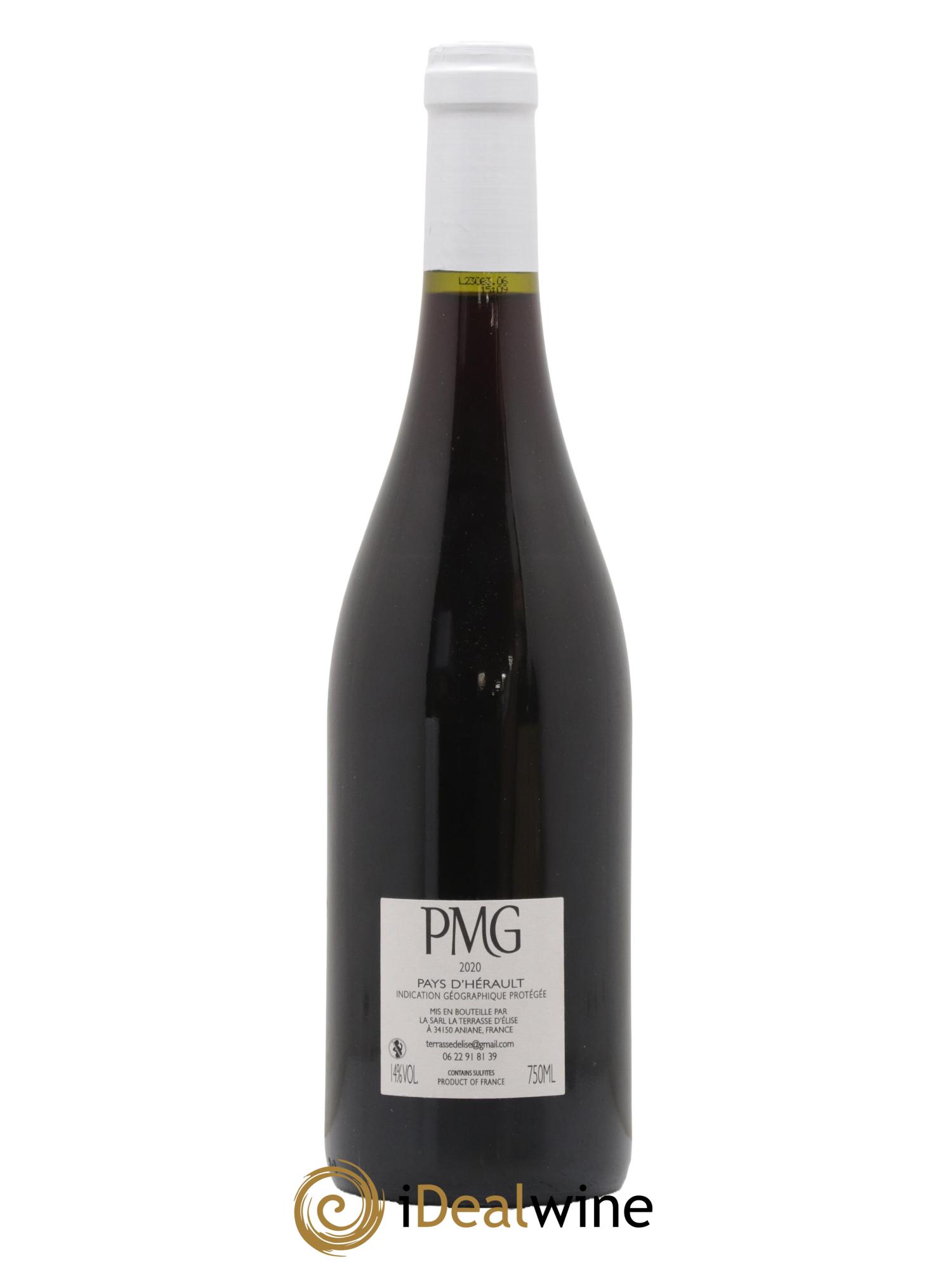 Pays d'Hérault PMG Terrasse d'Elise (Domaine de la) 2020 - Lot de 1 bouteille - 1
