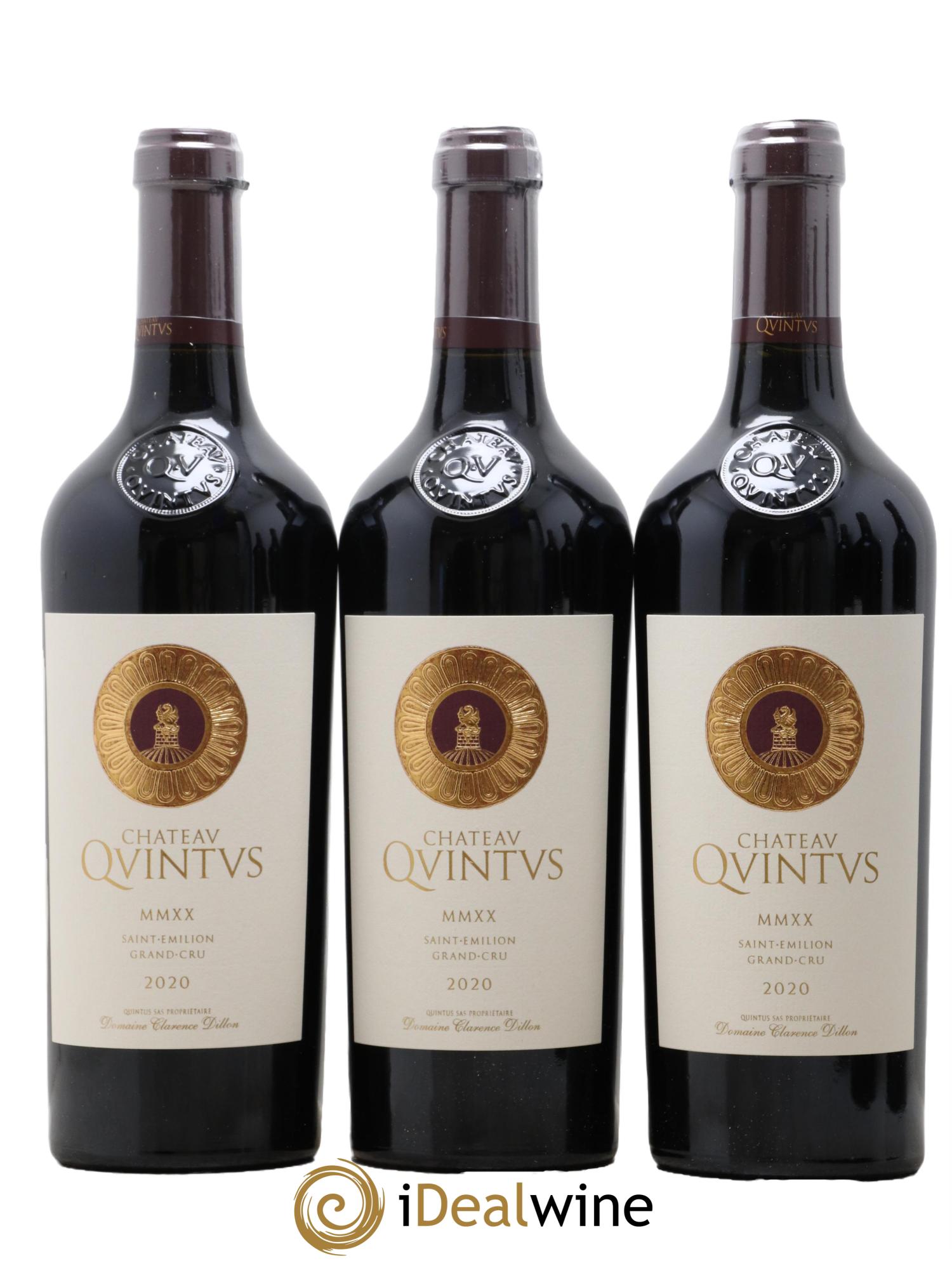 Château Quintus Grand Cru 2020 - Lot de 6 bouteilles - 1