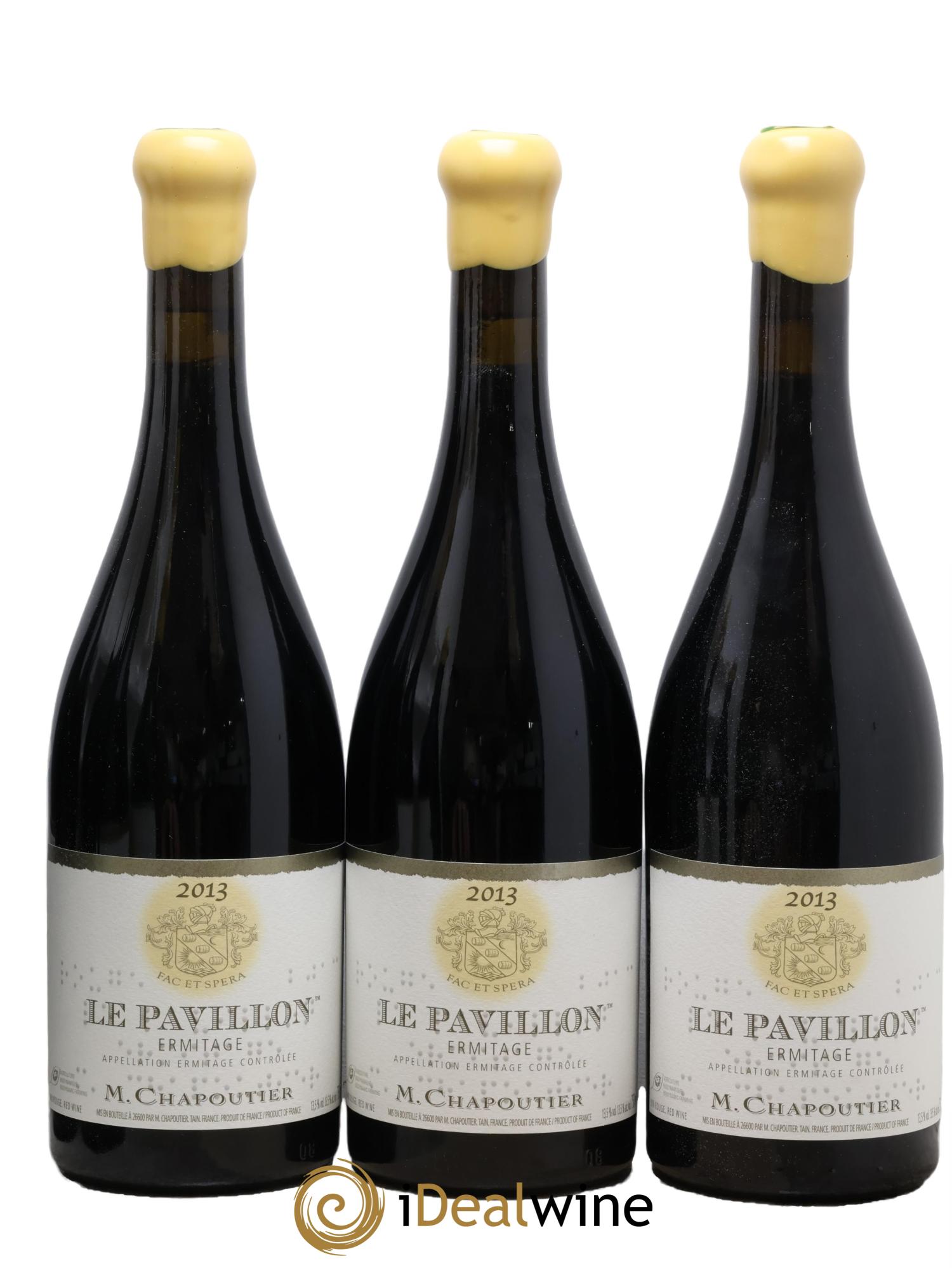 Hermitage Ermitage Le Pavillon Chapoutier 2013 - Lotto di 6 bottiglie - 2