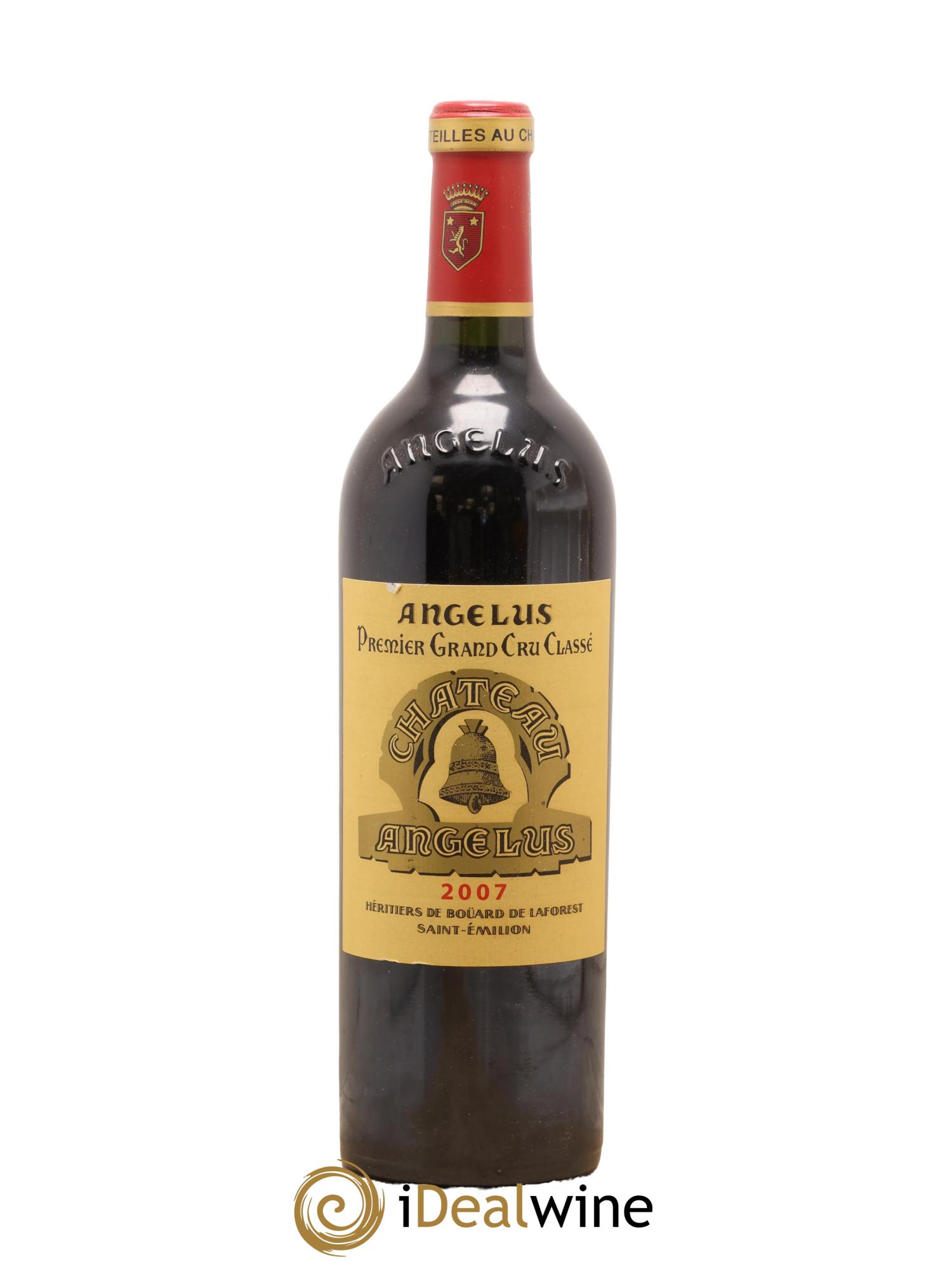 Château Angélus 1er Grand Cru Classé A 2007 - Lot de 1 bouteille - 0
