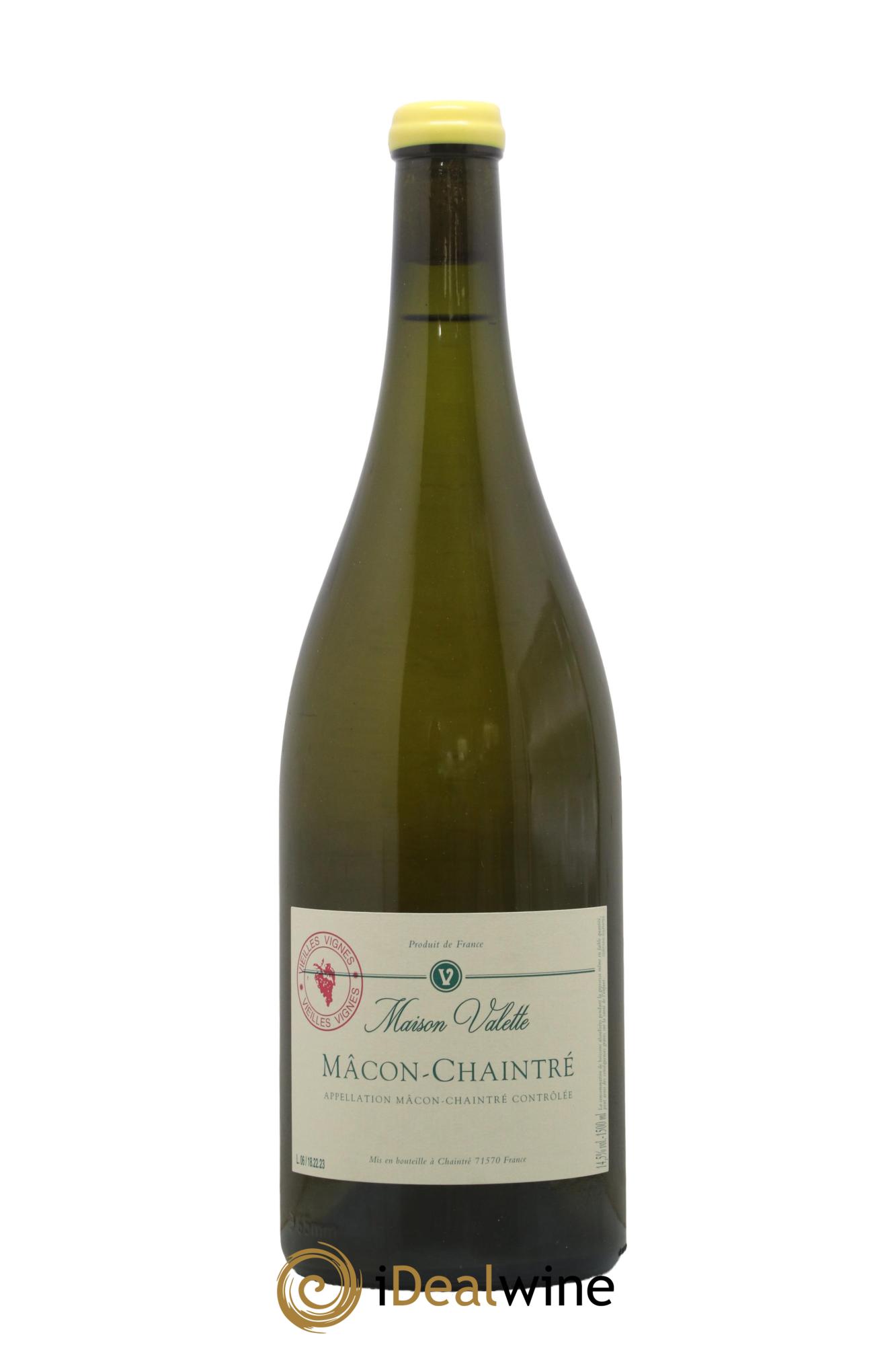 Mâcon Chaintré  Vieilles Vignes Valette (Domaine) (18-22-23) - Lot de 1 magnum - 0