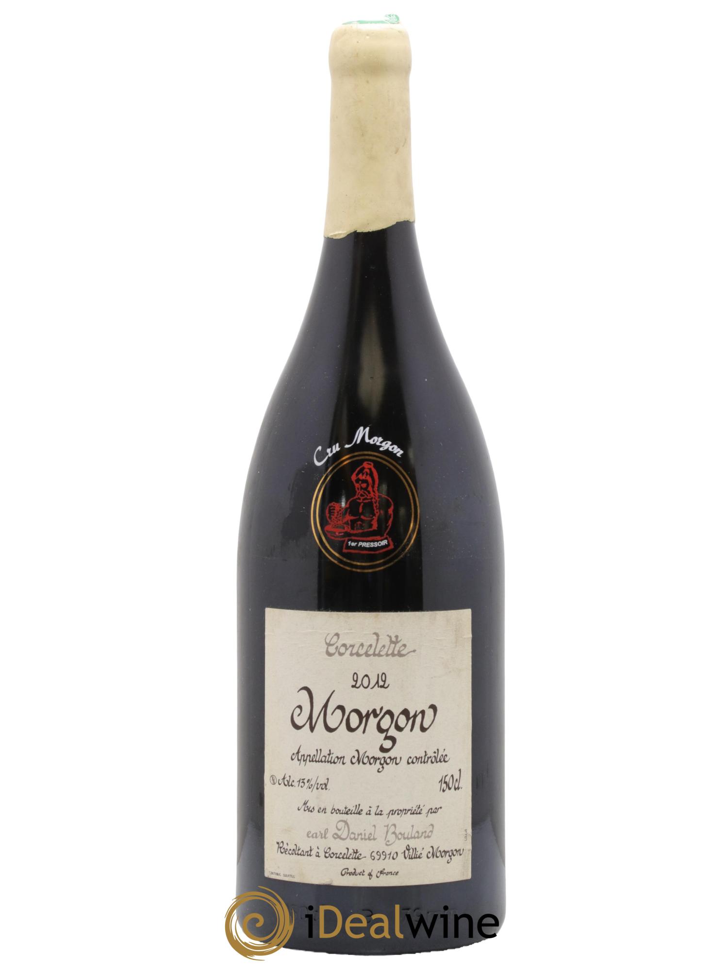 Morgon Corcelette Daniel Bouland (Domaine) 2012 - Posten von 1 Magnum - 0