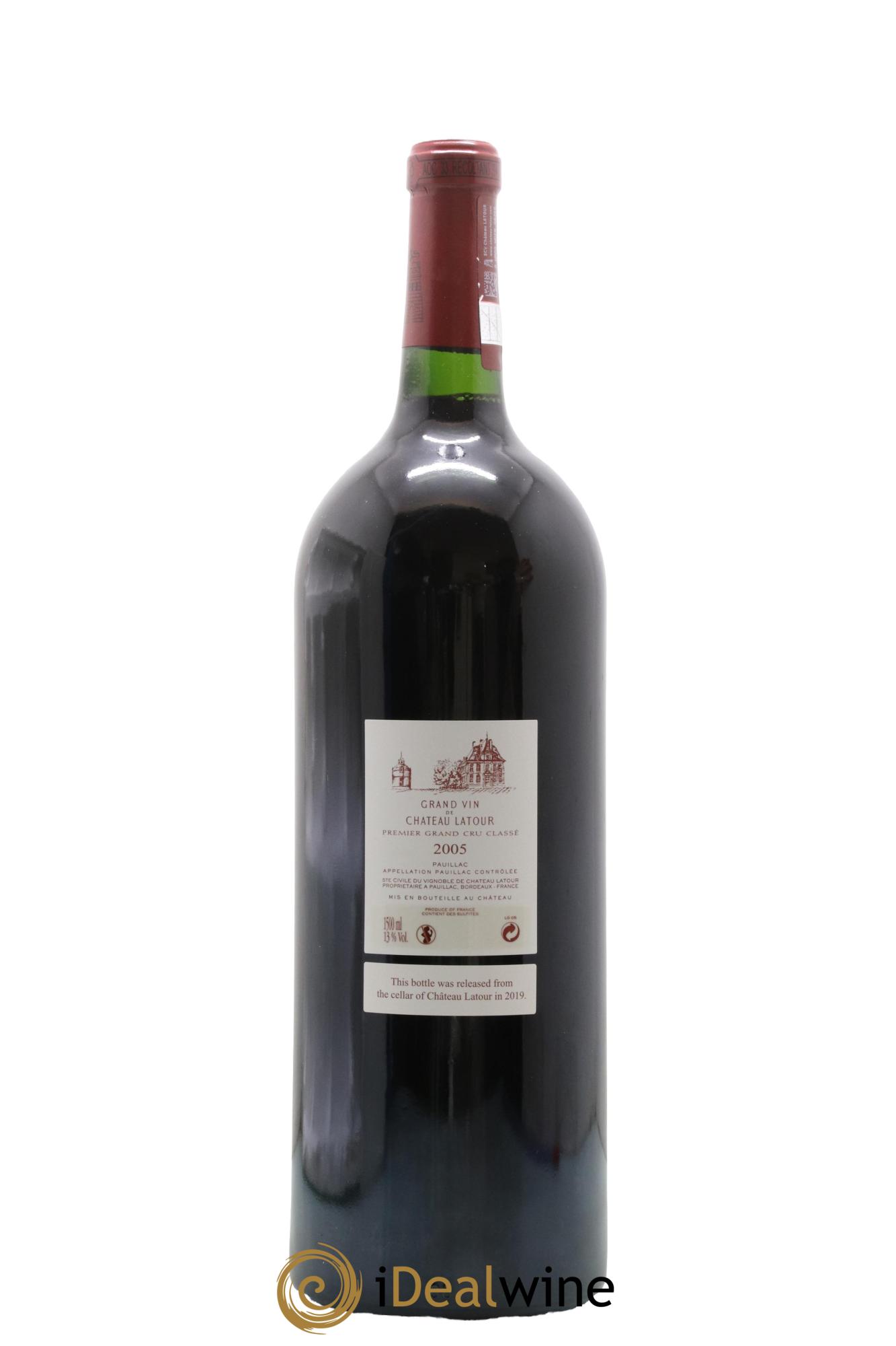 Château Latour 1er Grand Cru Classé 2005 - Lot of 1 magnum - 2
