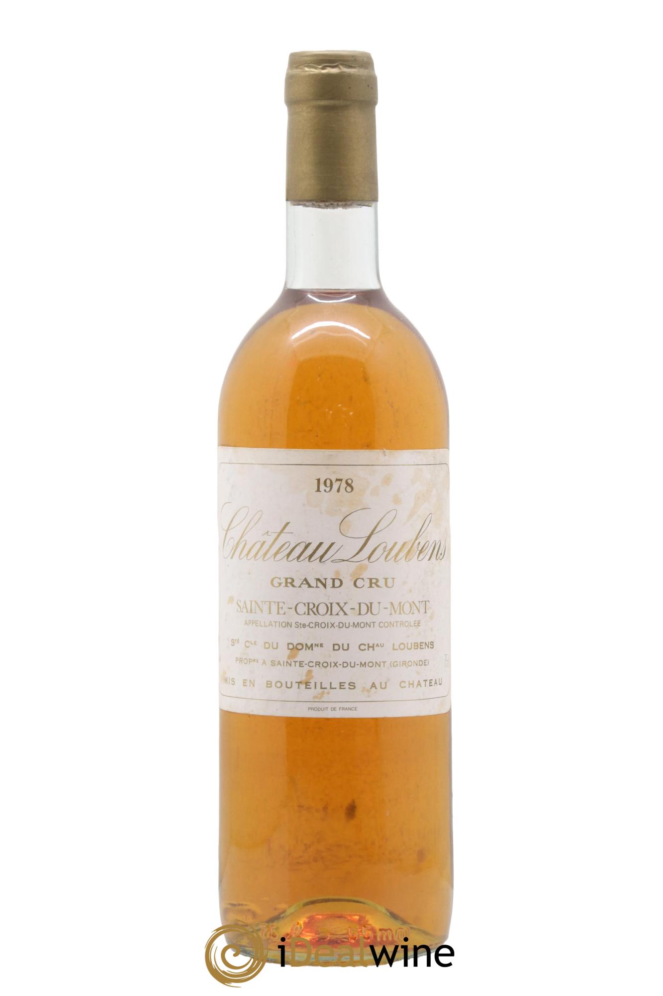 Château Loubens 1978 - Lotto di 1 bottiglia - 0