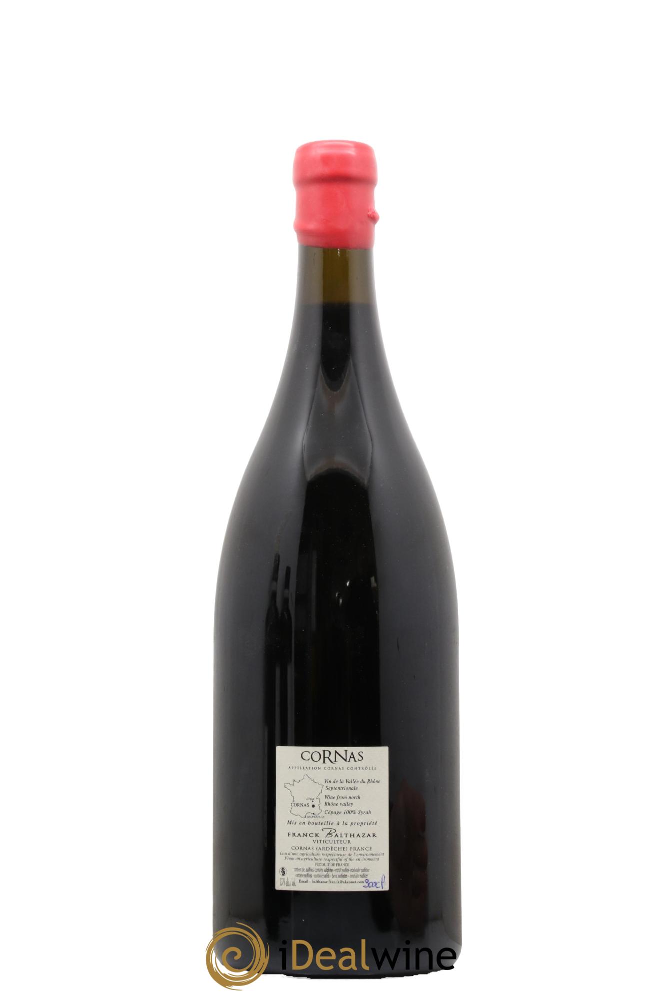 Cornas Cuvée sans soufre Franck Balthazar (Domaine) 2018 - Lot de 1 double magnum - 1