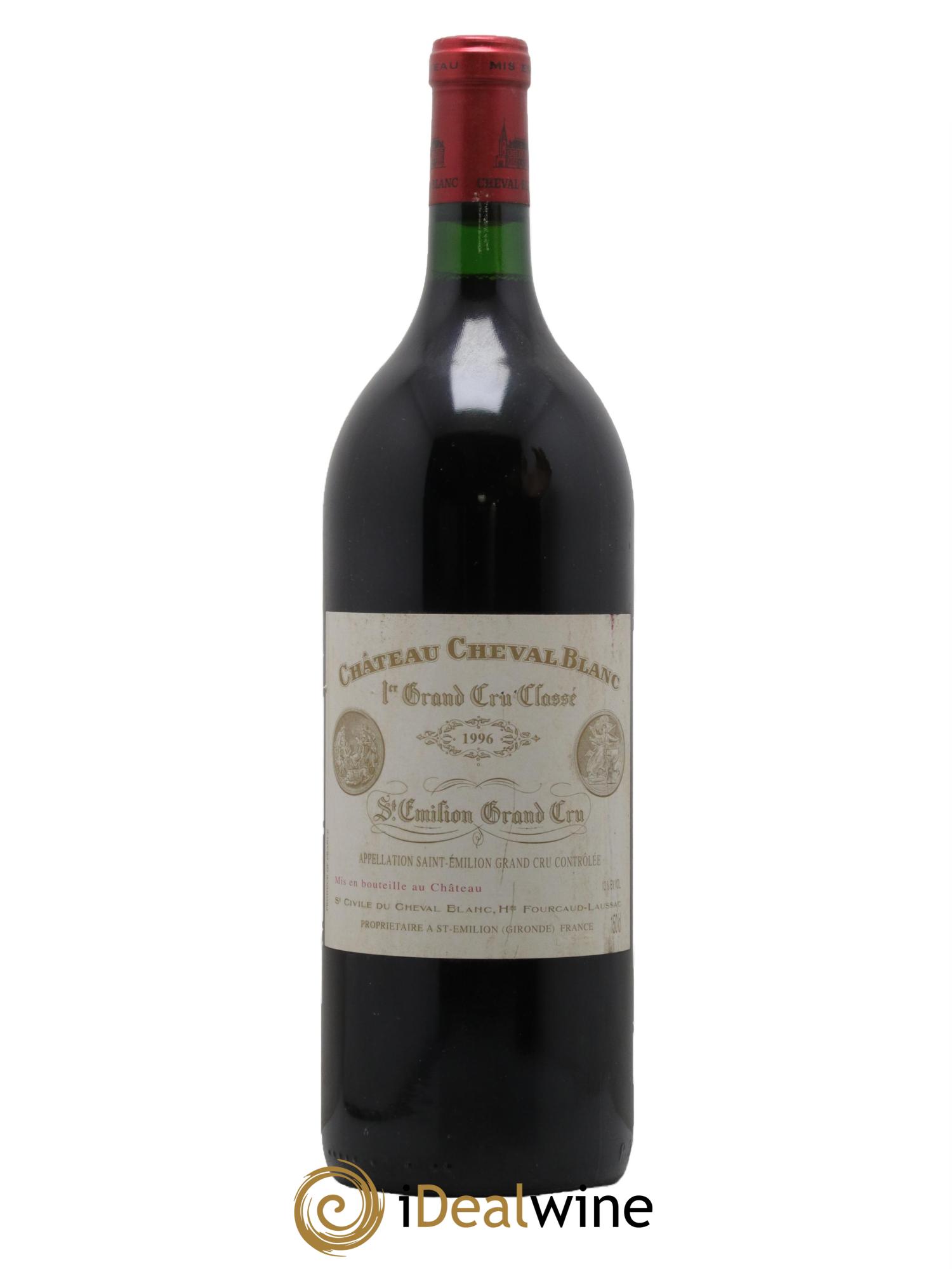 Château Cheval Blanc 1er Grand Cru Classé A 1996 - Lot de 1 magnum - 0