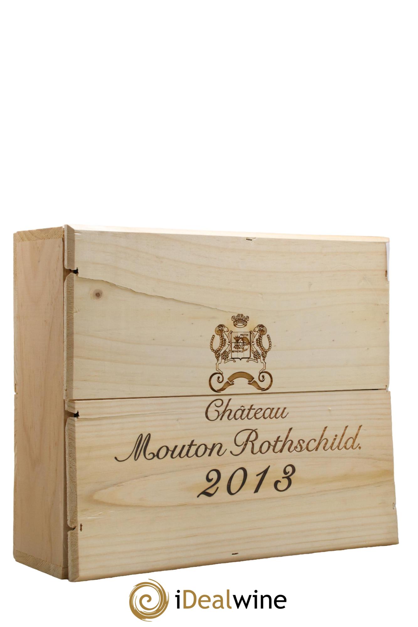 Château Mouton Rothschild 1er Grand Cru Classé  2013 - Lot of 3 bottles - 3