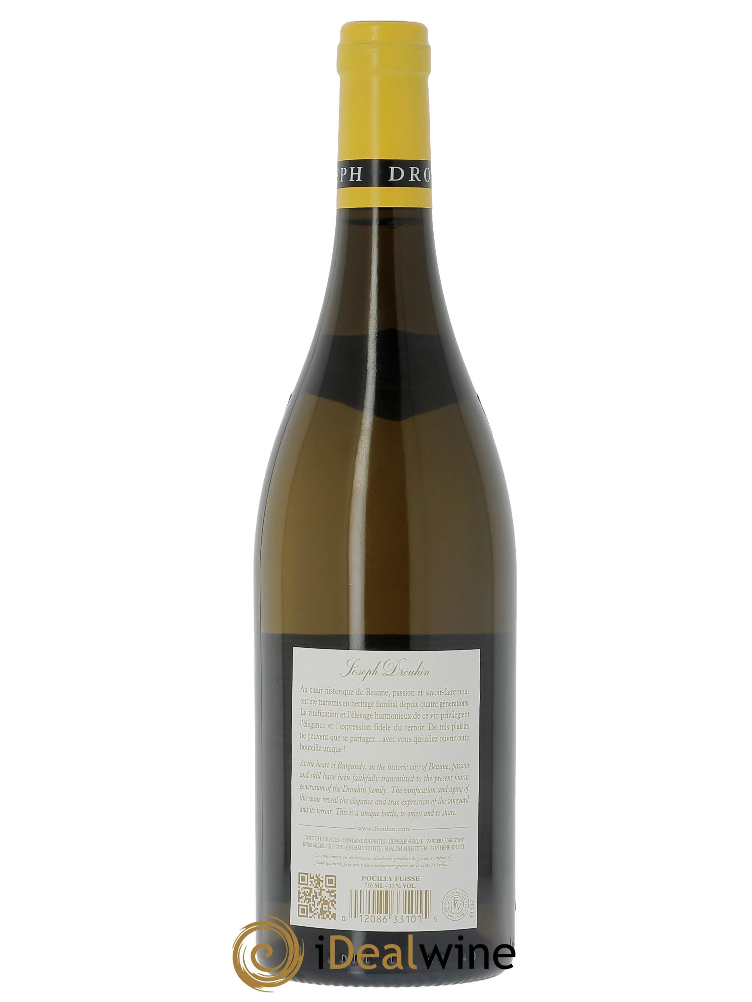 Pouilly-Fuissé Joseph Drouhin 2023 - Lot de 1 bouteille - 1