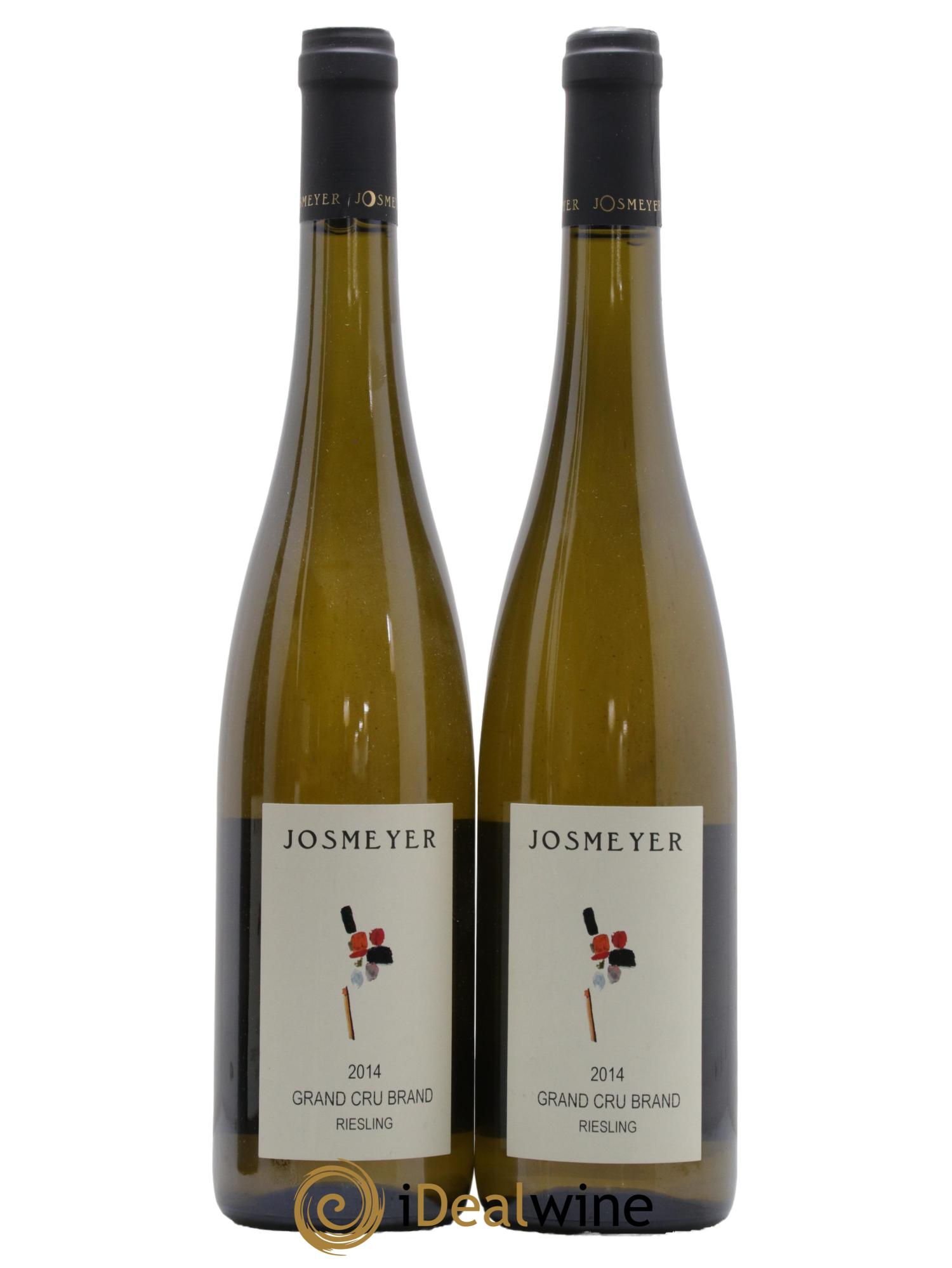 Alsace Riesling Grand Cru Brand Josmeyer (Domaine) 2014 - Lot de 2 bouteilles - 0