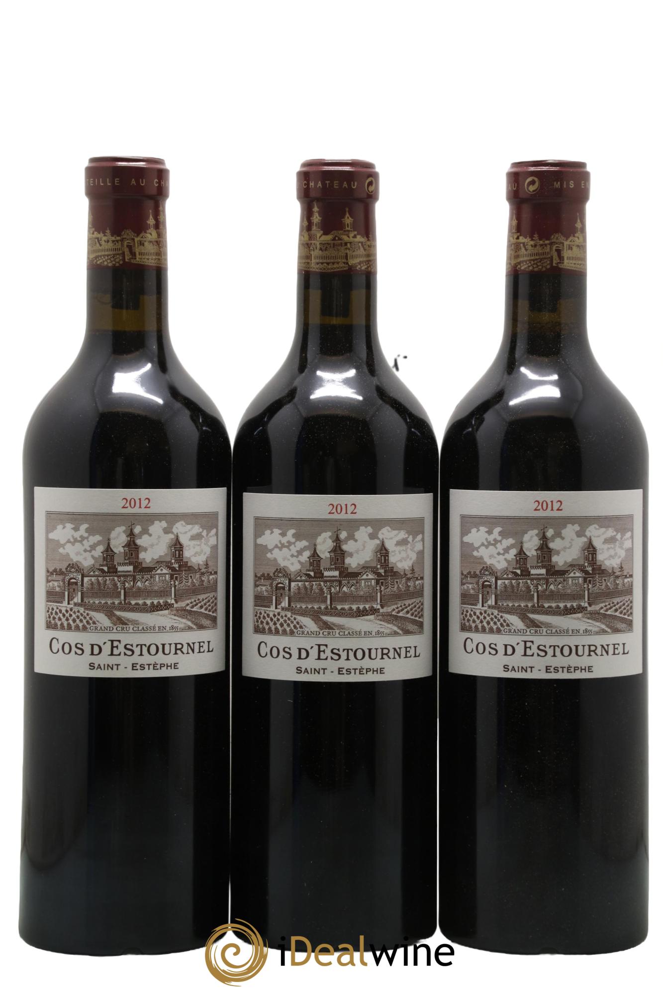 Cos d'Estournel 2ème Grand Cru Classé 2012 - Posten von 6 Flaschen - 1