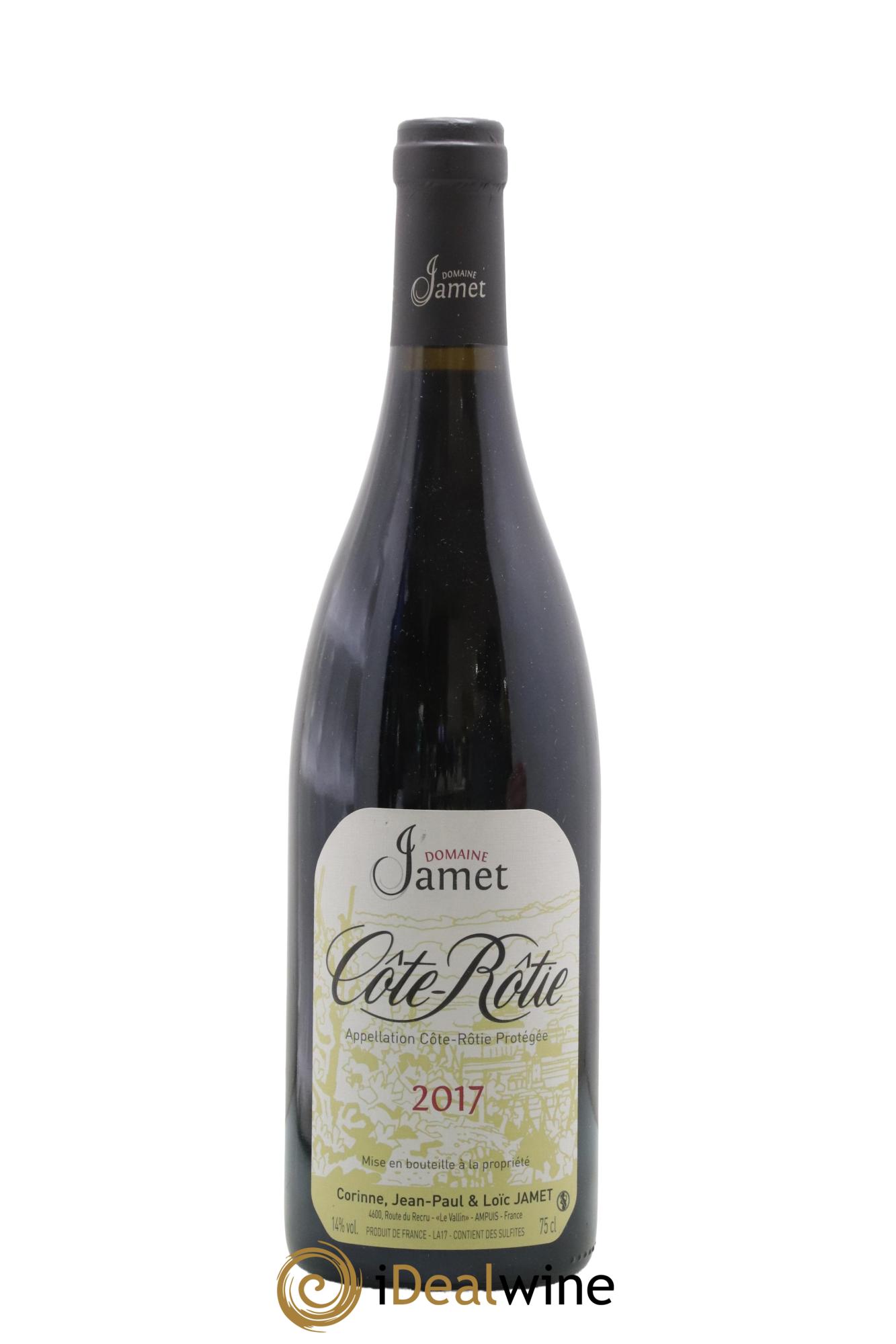 Côte-Rôtie Jamet (Domaine) 2017 - Lot de 1 bouteille - 0