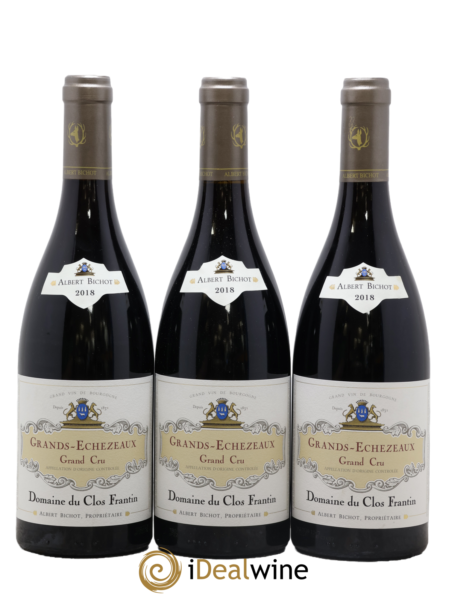 Grands-Echezeaux Grand Cru Clos Frantin - Albert Bichot 2018 - Lot de 3 bouteilles - 0