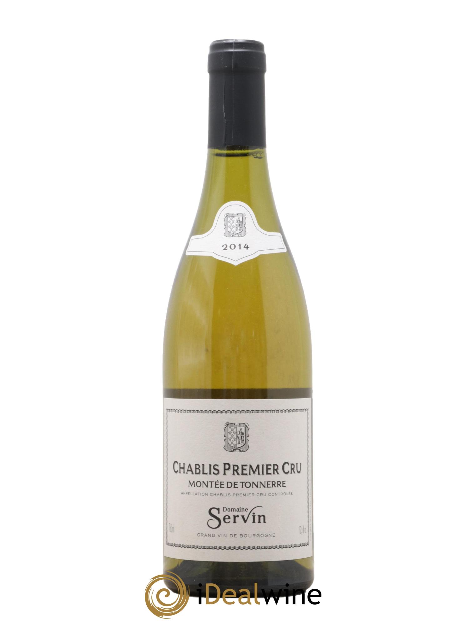 Chablis 1er Cru Montee De Tonnerre Domaine Servin 2014 - Lot de 1 bouteille - 0