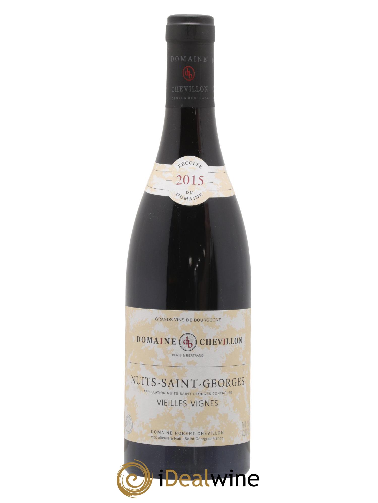 Nuits-Saint-Georges Vieilles vignes Robert Chevillon 2015 - Lot de 1 bouteille - 0