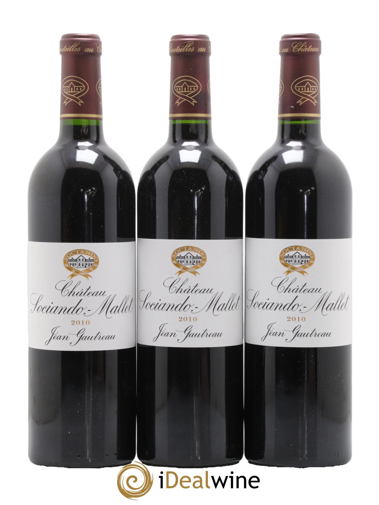 Château Sociando Mallet 2010 - Lot de 12 bouteilles - 3