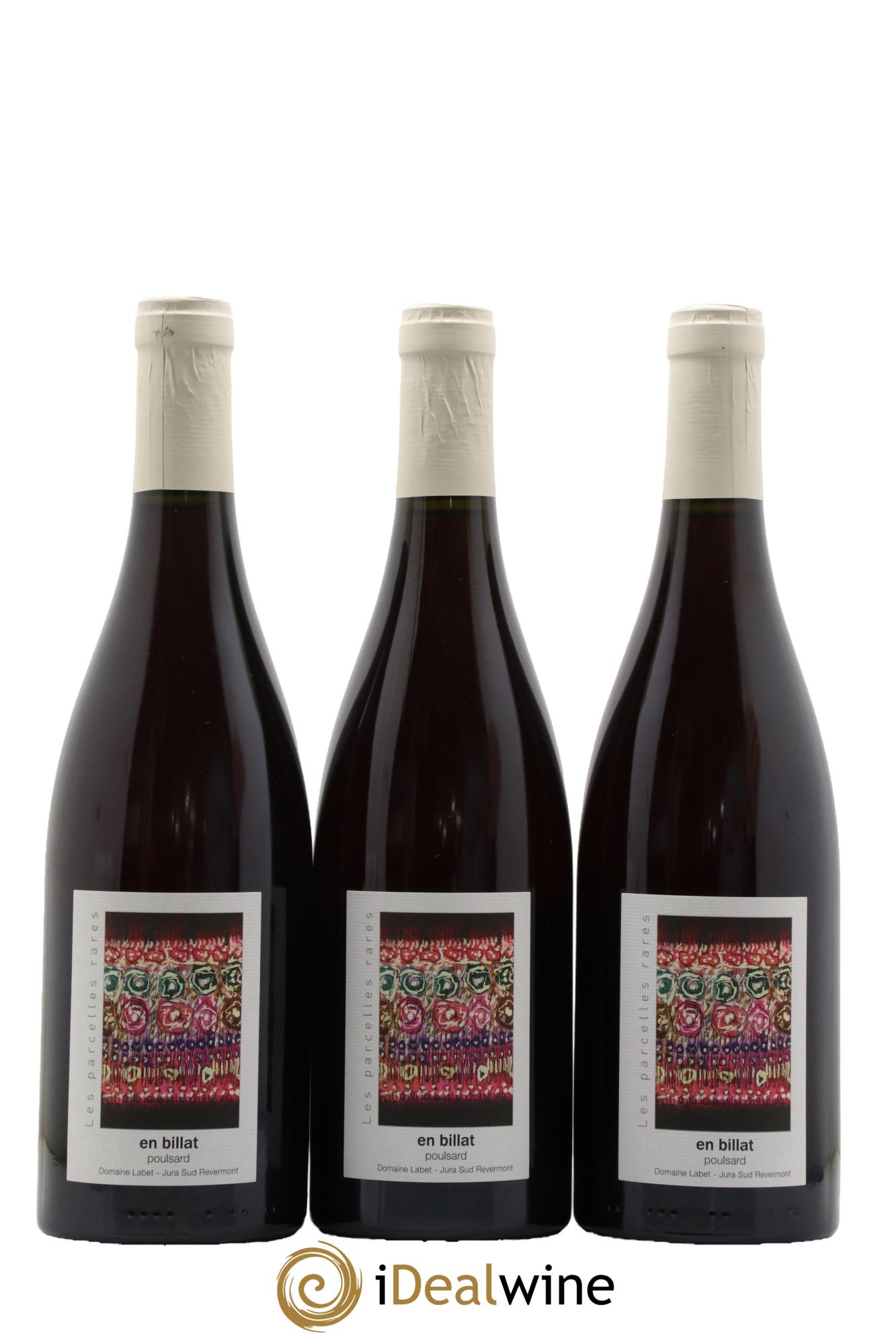 Côtes du Jura Poulsard En Billat Romain - Julien - Charline Labet 2023 - Lot de 3 bouteilles - 0