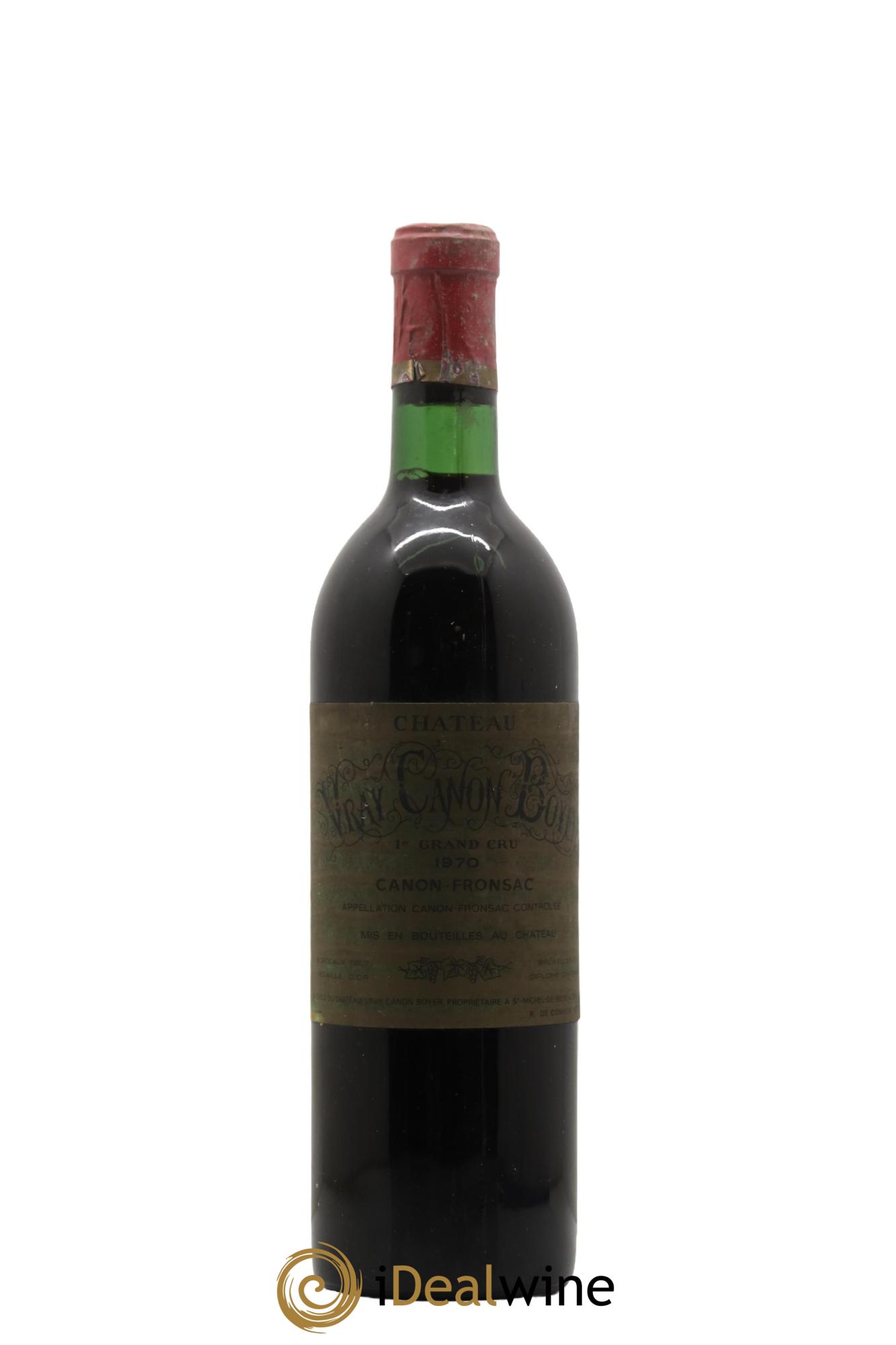 Canon-Fronsac Vray Canon Boyer 1970 - Lot de 1 bouteille - 0