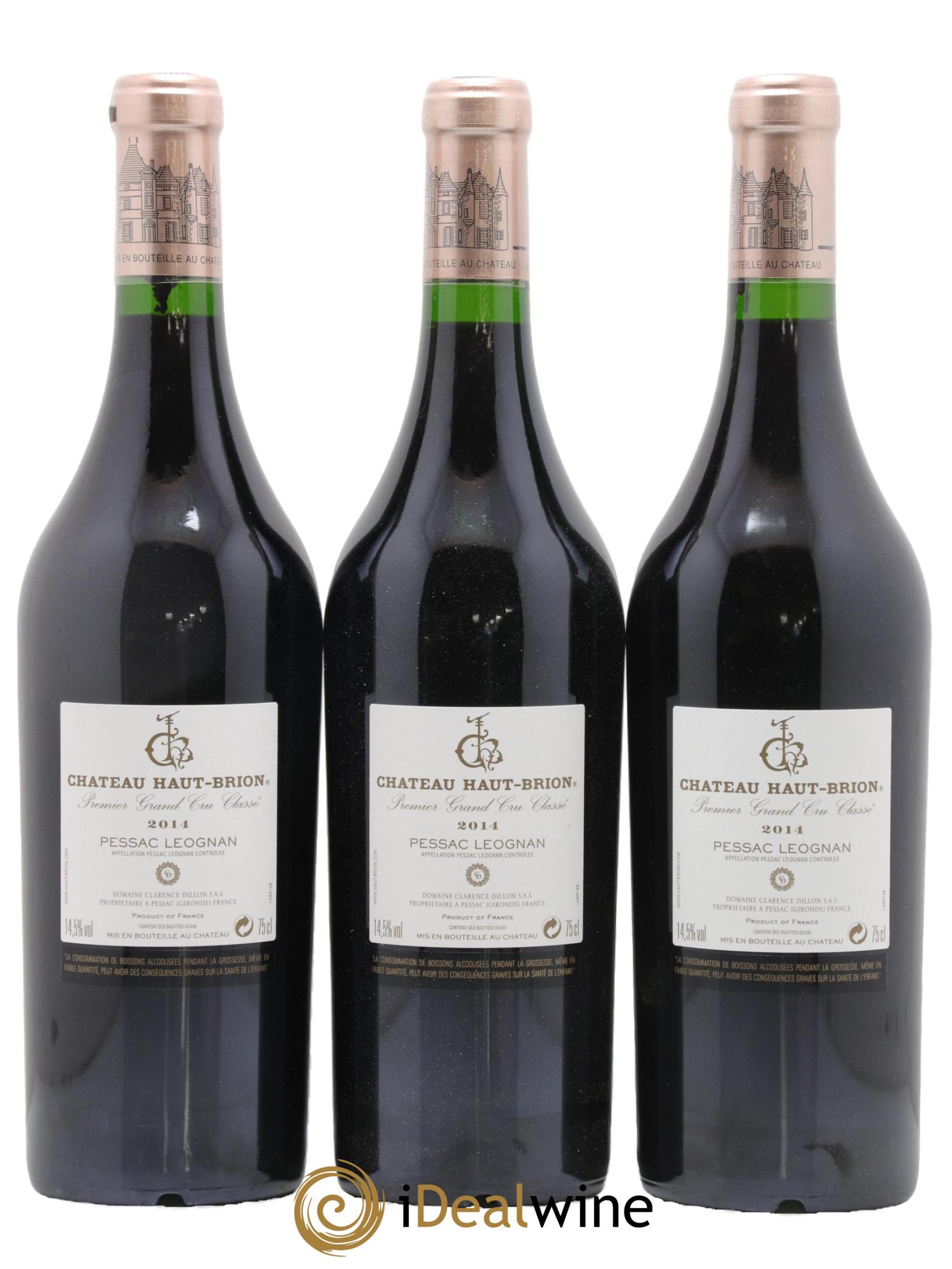 Château Haut Brion 1er Grand Cru Classé 2014 - Lotto di 12 bottiglie - 2