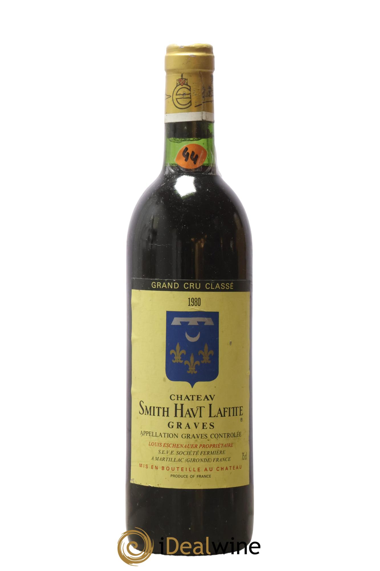 Château Smith Haut Lafitte Cru Classé de Graves 1980 - Lot of 1 bottle - 0