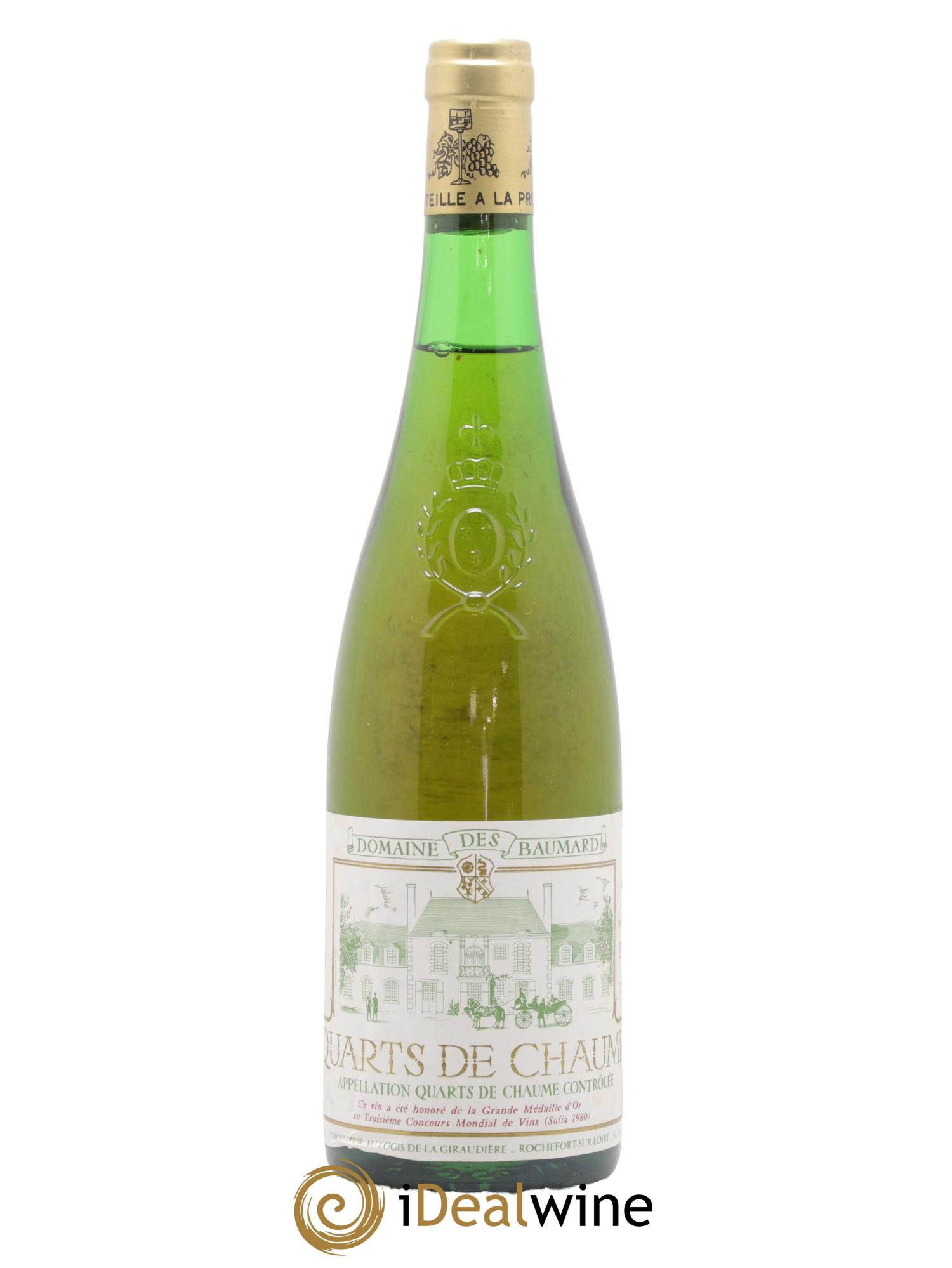 Quarts de Chaume Baumard (Domaine des) 1978 - Lotto di 1 bottiglia - 0