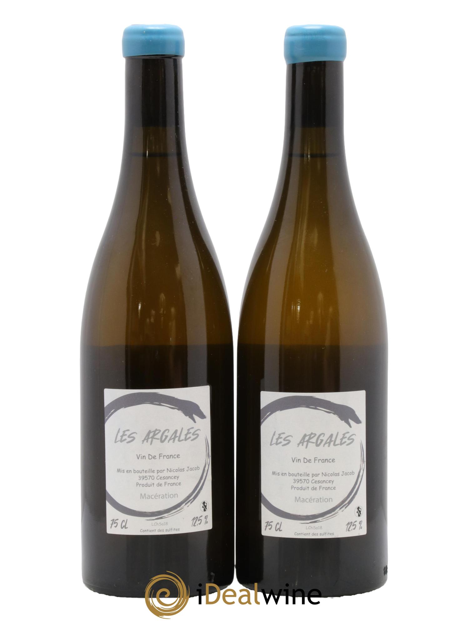 Vin de France Les Argales Nicolas Jacob 2018 - Lotto di 2 bottiglie - 1