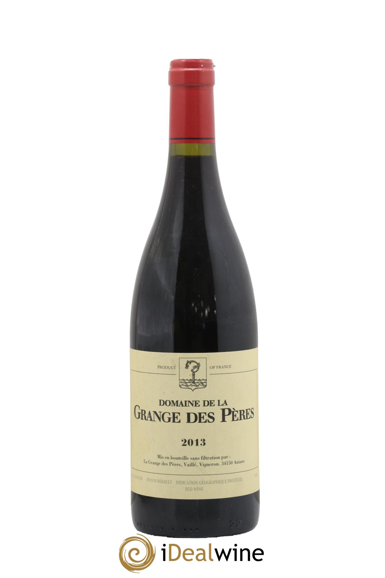 Pays d'Hérault Grange des Pères Laurent Vaillé 2013 - Lot de 1 bouteille - 0