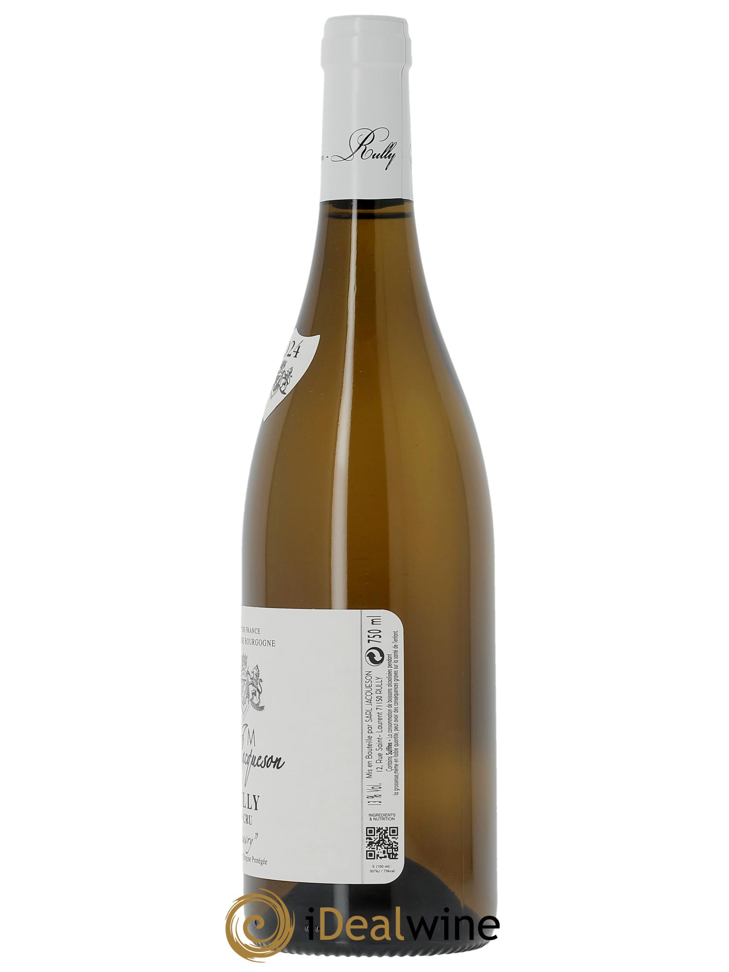 Rully  1er Cru Vauvry Paul & Marie Jacqueson 2024 - Lot of 1 bottle - 1
