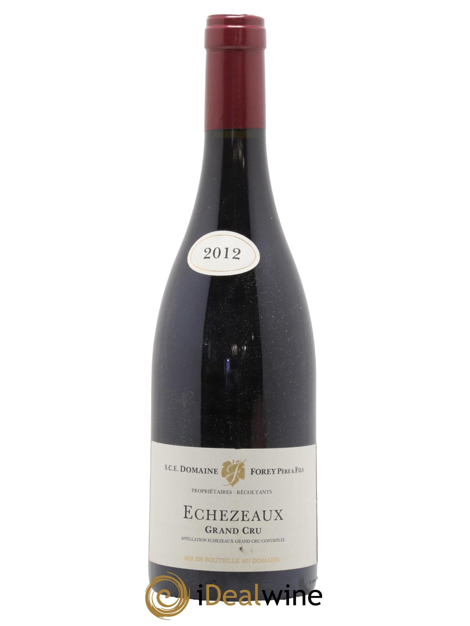 Acheter vin Echezeaux Grand Cru Forey Père et Fils (Domaine) 2012