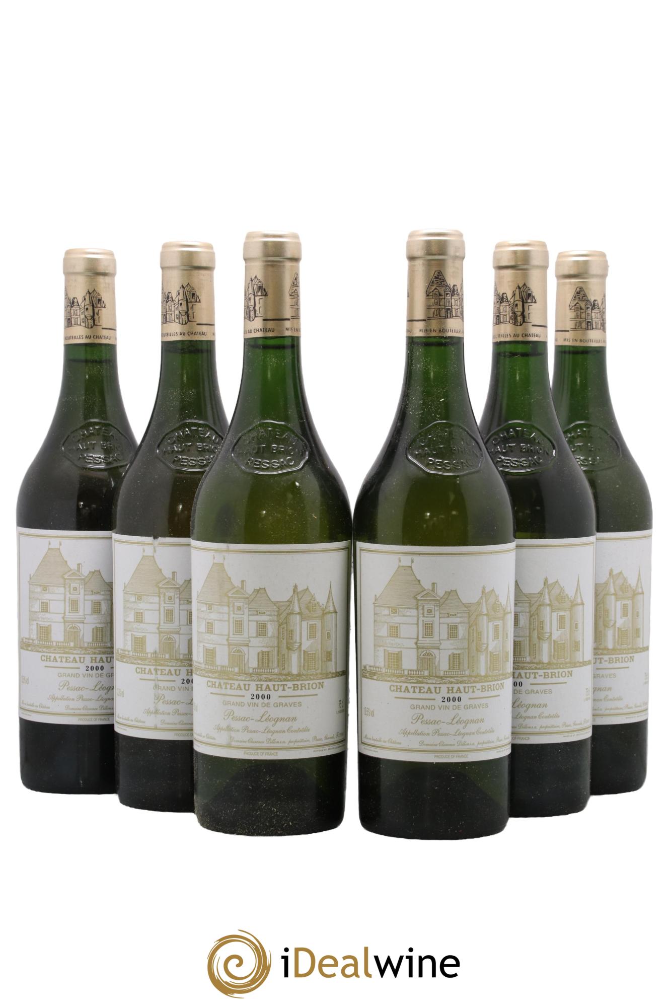 Château Haut Brion 2000 - Lot of 6 bottles - 0